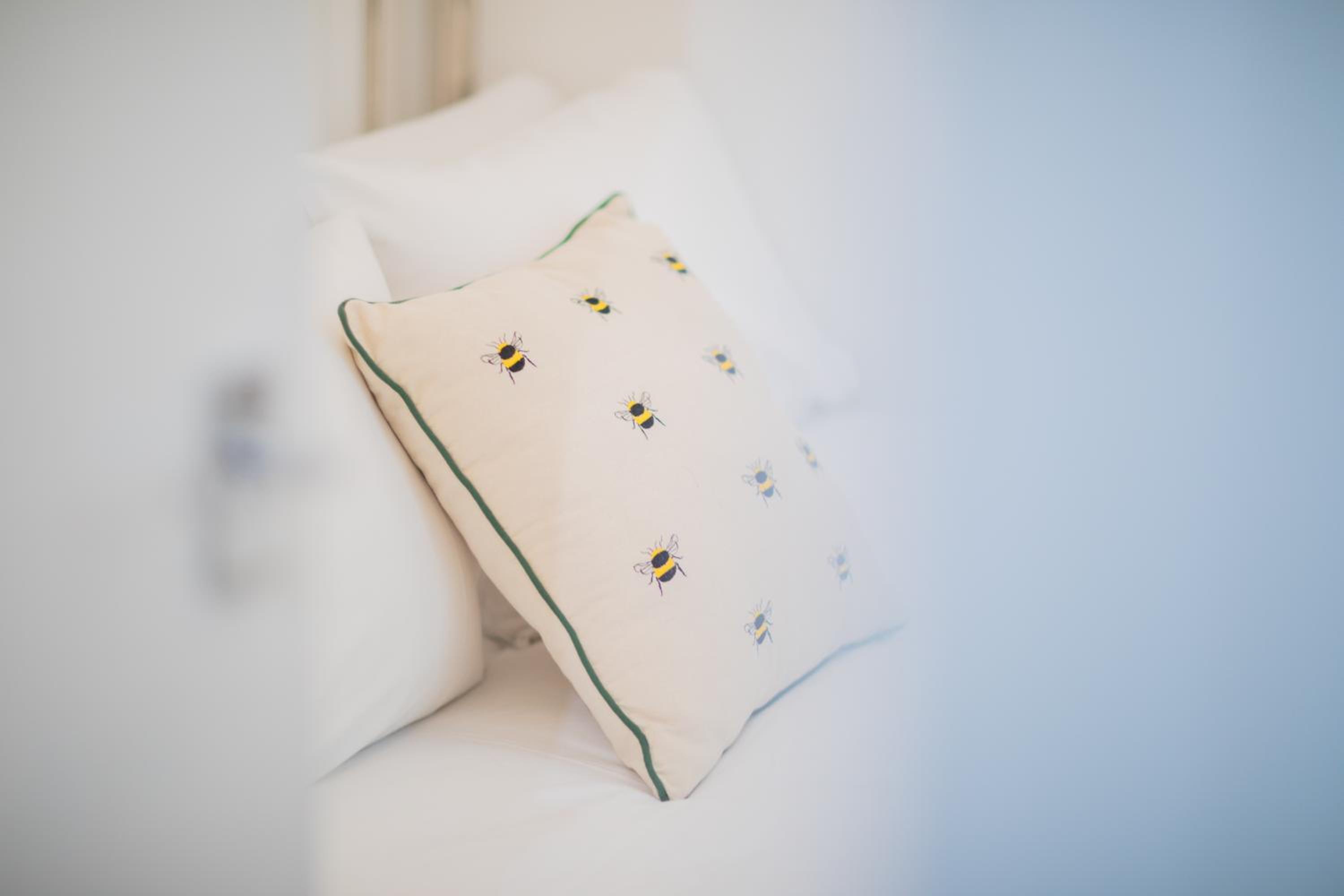 One bedroom at Chelsea cloister Hotel
