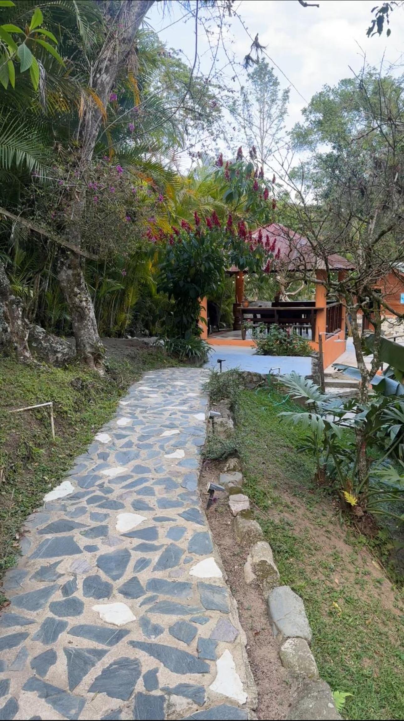 Casa del Arroyo 2-Bedroom Cottage Fireplace and BBQ view 3