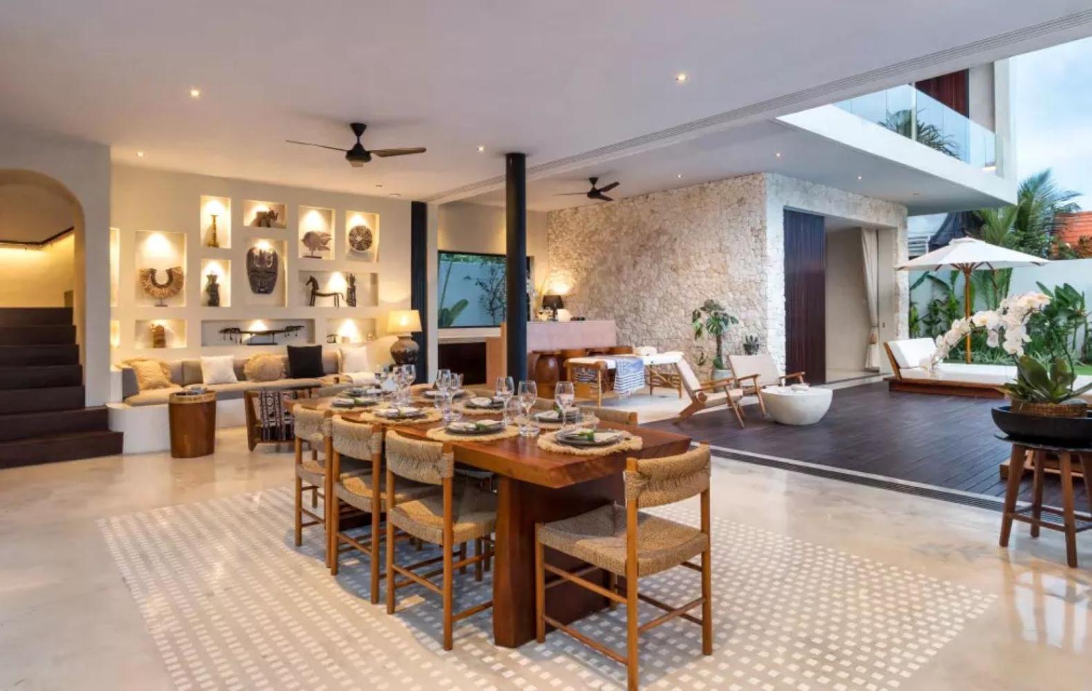 Direct Beach Access Luxury Pool Villa Sleeps up to 8 people view 2