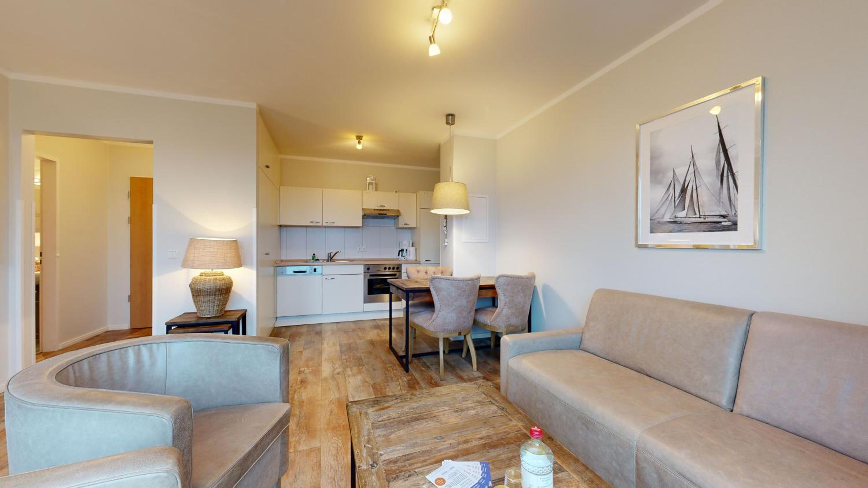 strandnahe FeWo mit Balkon, Residenz Bel Vital 42, Binz