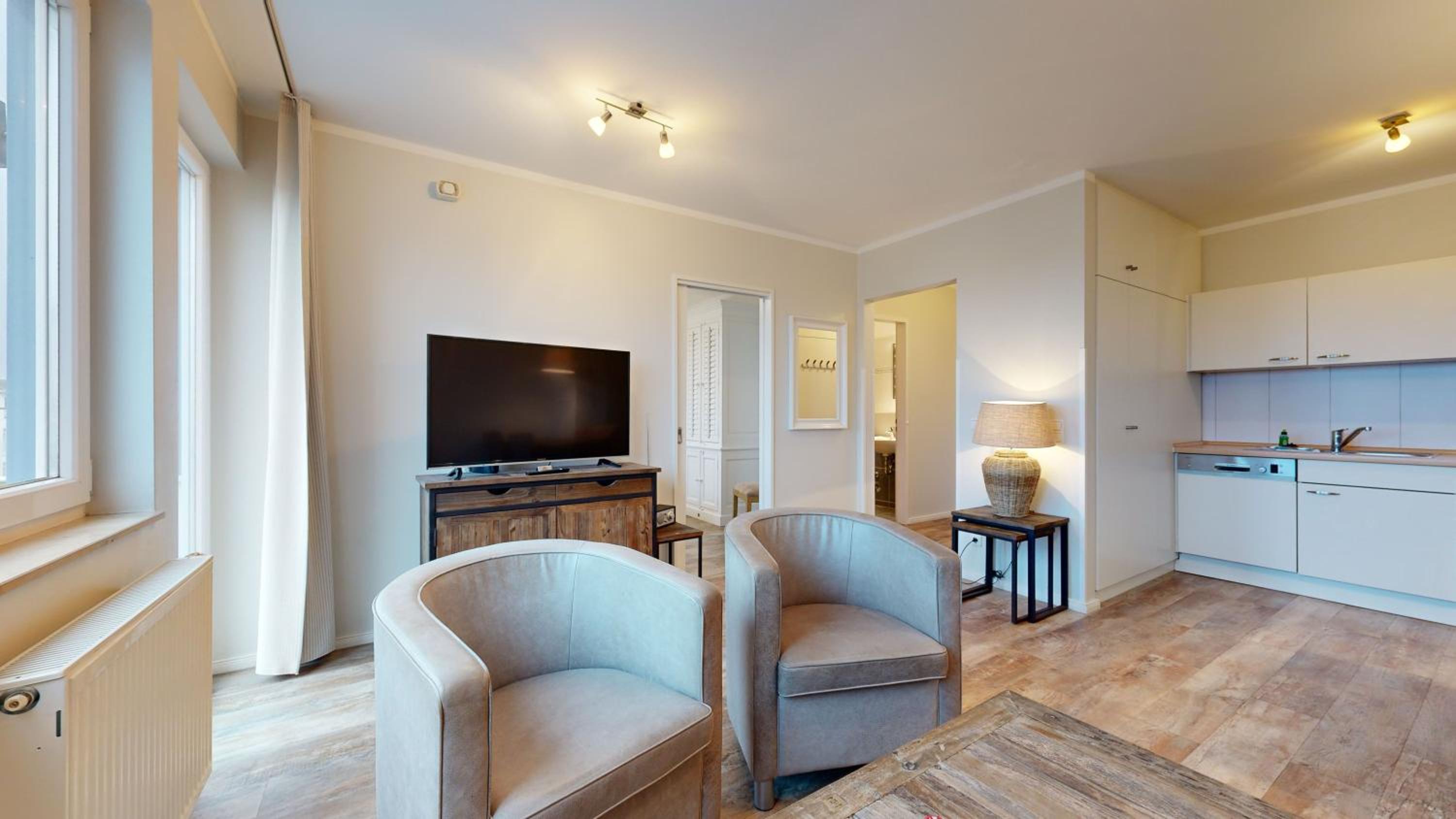 strandnahe FeWo mit Balkon, Residenz Bel Vital 42, Binz