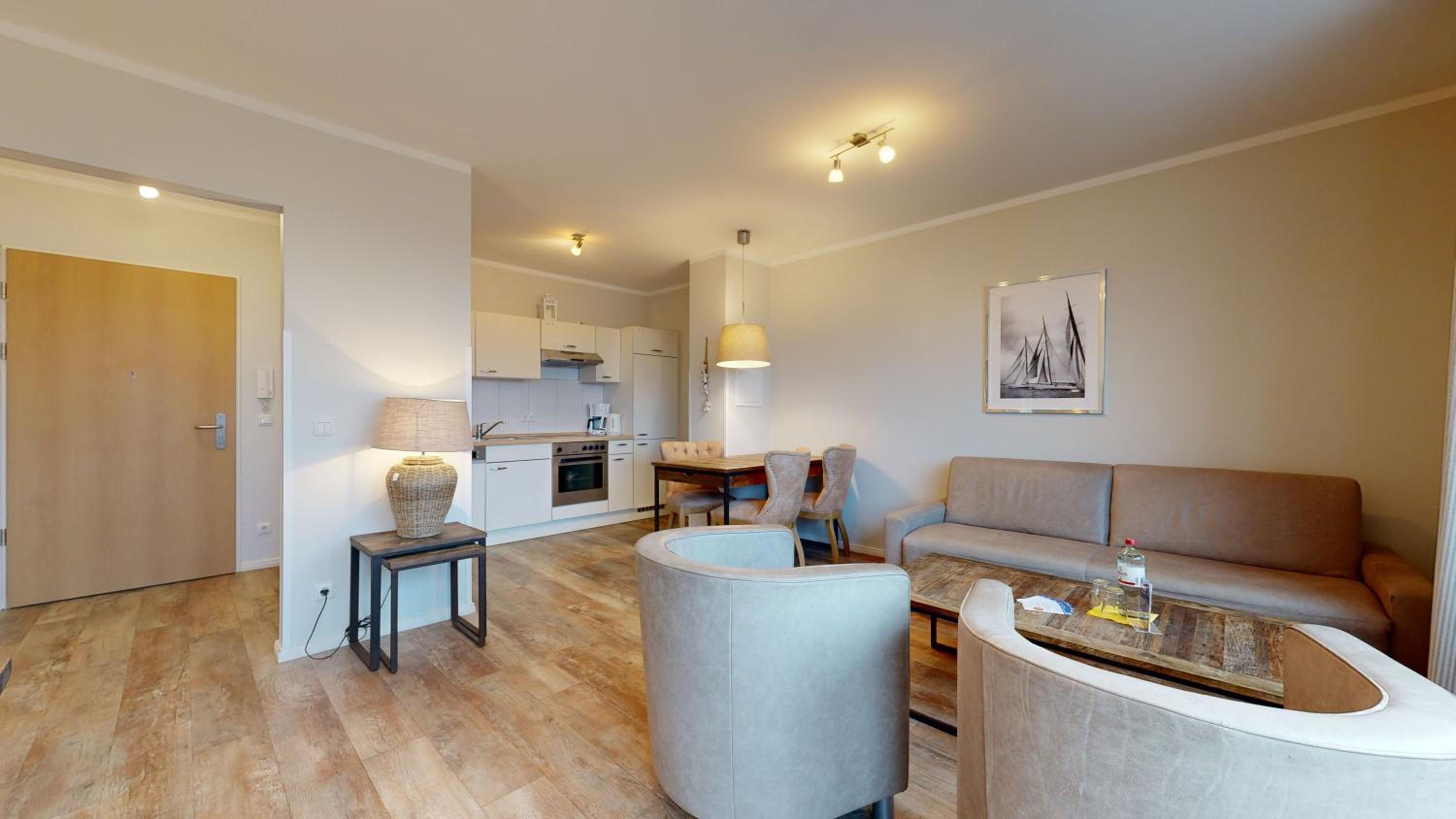 strandnahe FeWo mit Balkon, Residenz Bel Vital 42, Binz