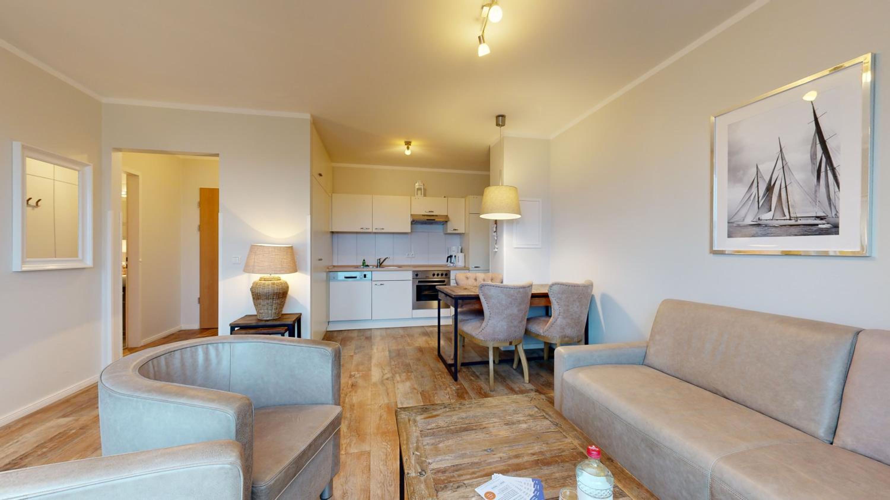 strandnahe FeWo mit Balkon, Residenz Bel Vital 42, Binz