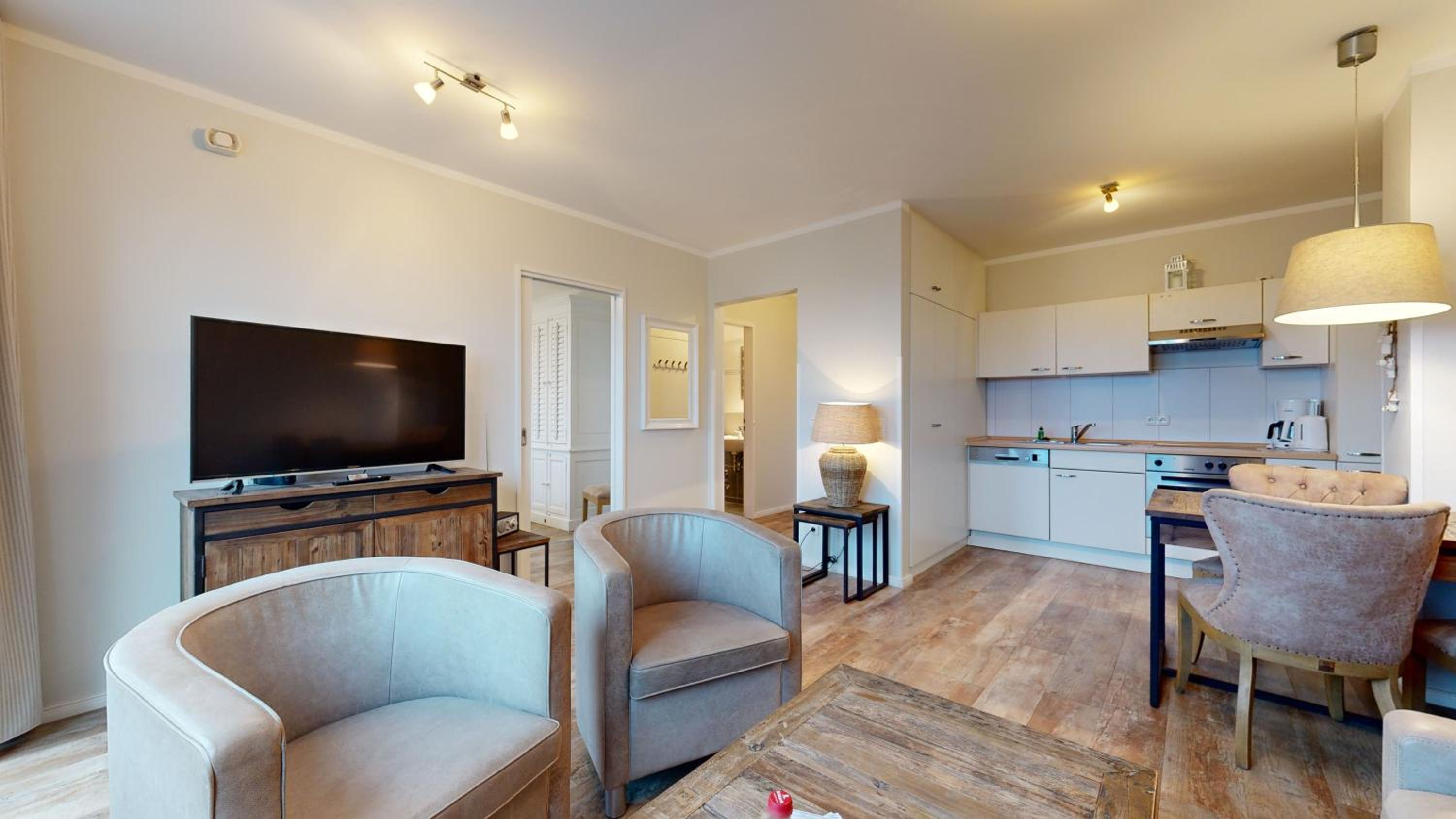 strandnahe FeWo mit Balkon, Residenz Bel Vital 42, Binz