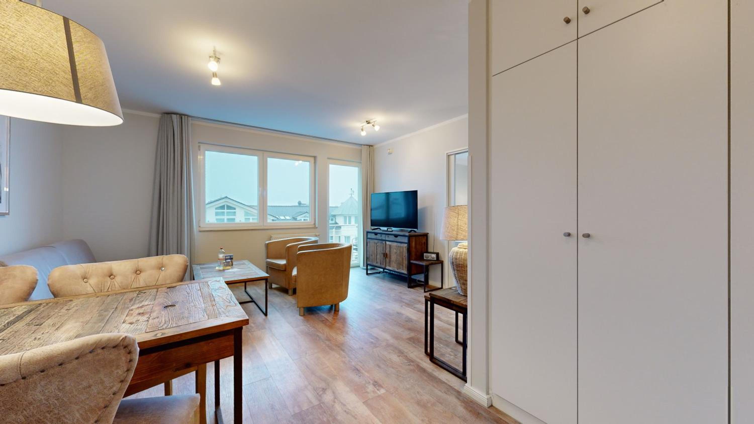 strandnahe FeWo mit Balkon, Residenz Bel Vital 42, Binz
