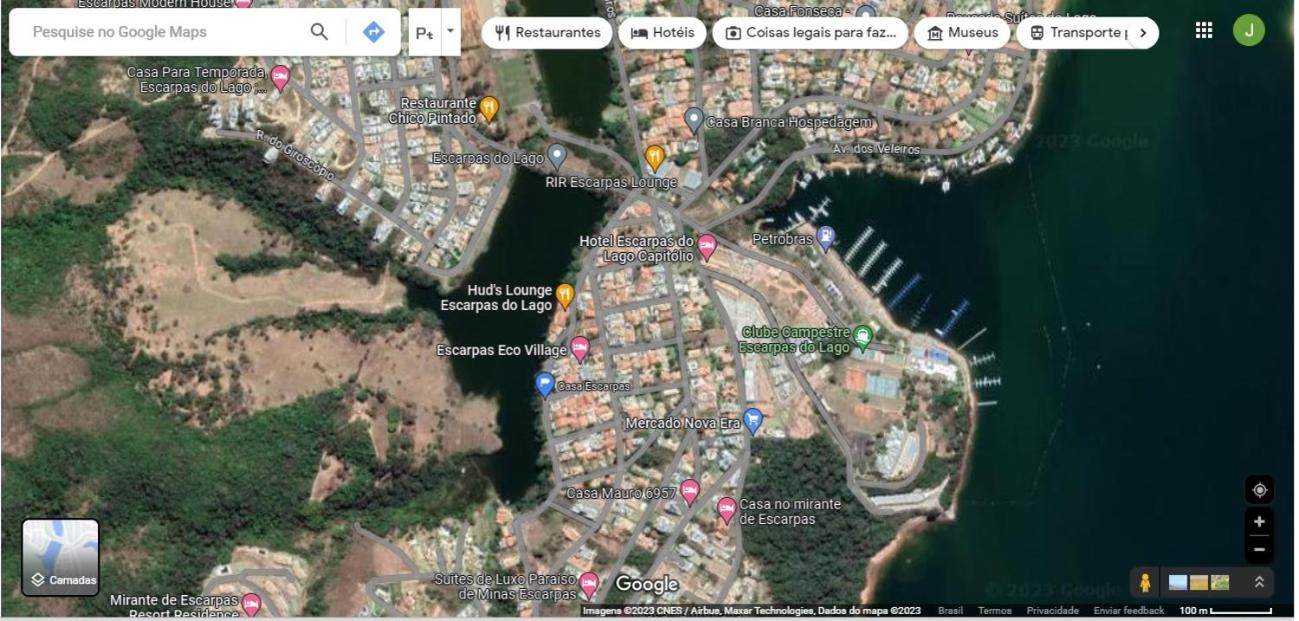 Casa Temporada em Frente ao Lago - Escarpas do Lago - Capitólio
