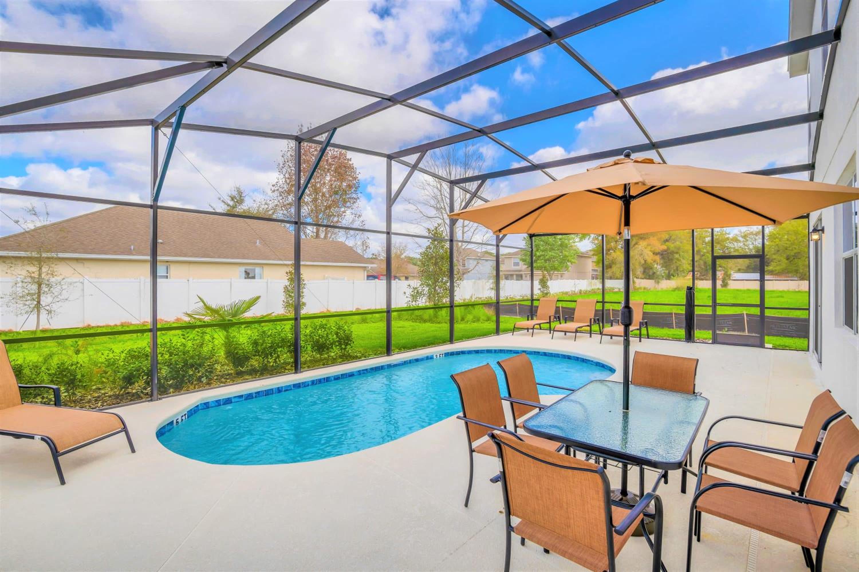 Pool Games Room Near Disney 8BR Resort Home view 4