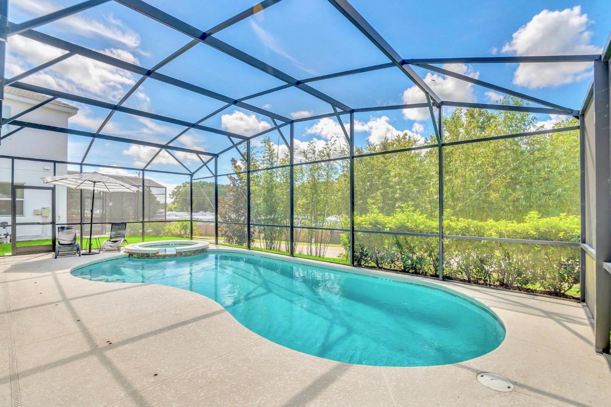 5BR Family Home with Pool & Hot Tub Near Disney view 2