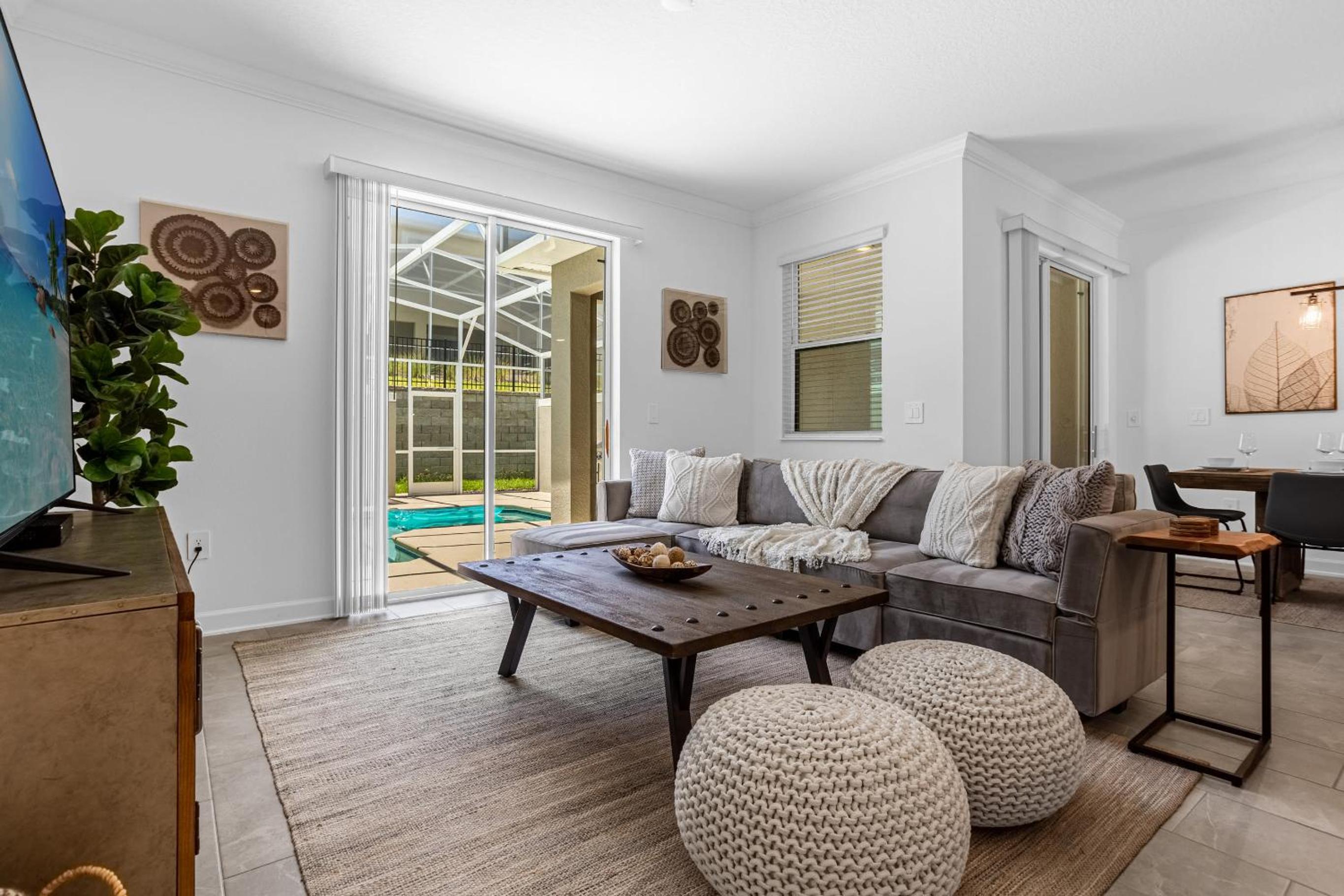 Upstay Luxury 4BR Family Home w Pool Near Disney view 2