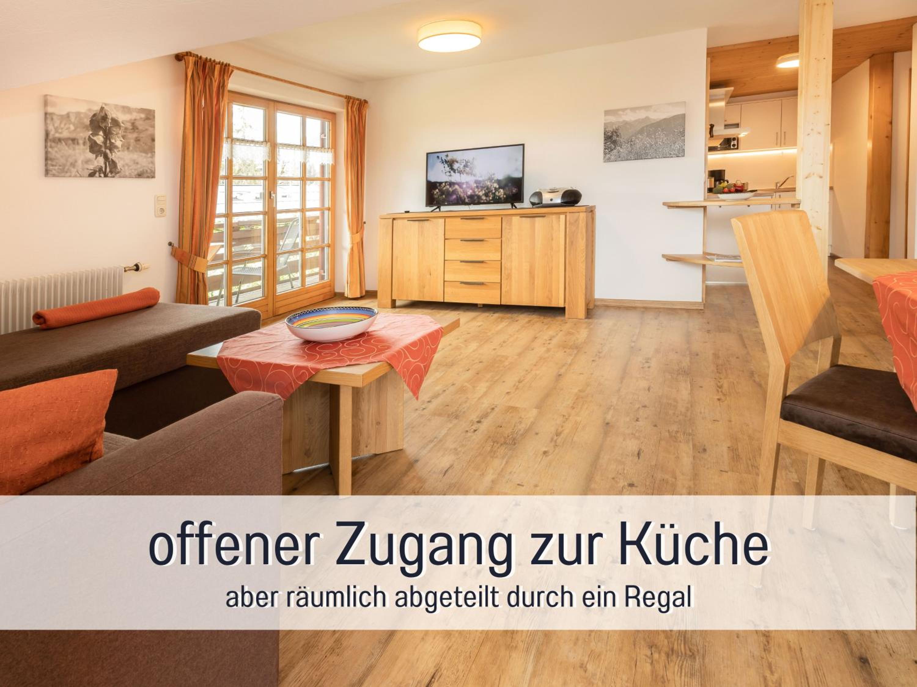 Biohof Burger, 3 sonnige Fewo, alle mit Balkon, Spielzimmer, Grillhütte, 7 km vor Oberstdorf