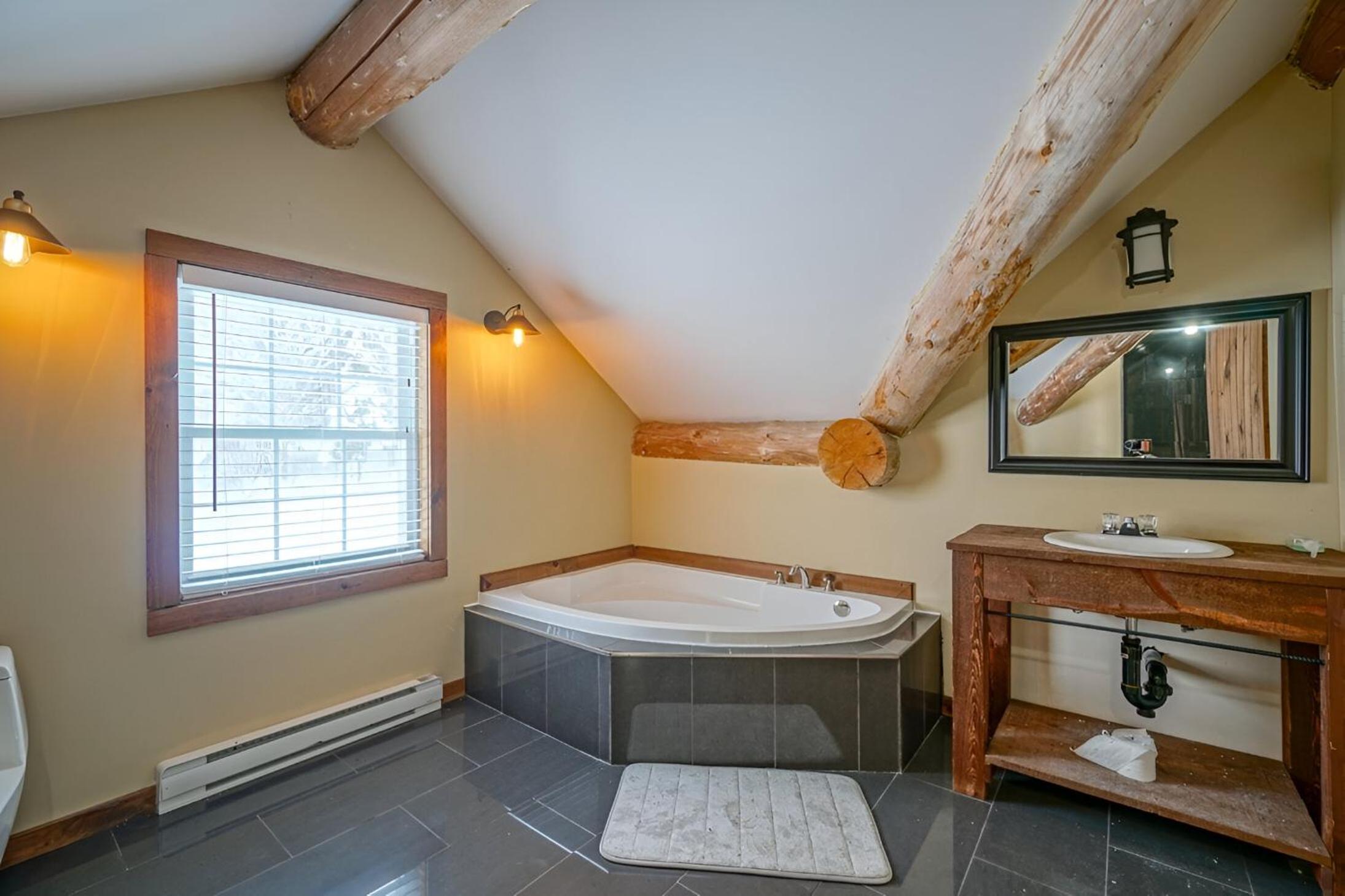 Chalet en bois rond des Perséides