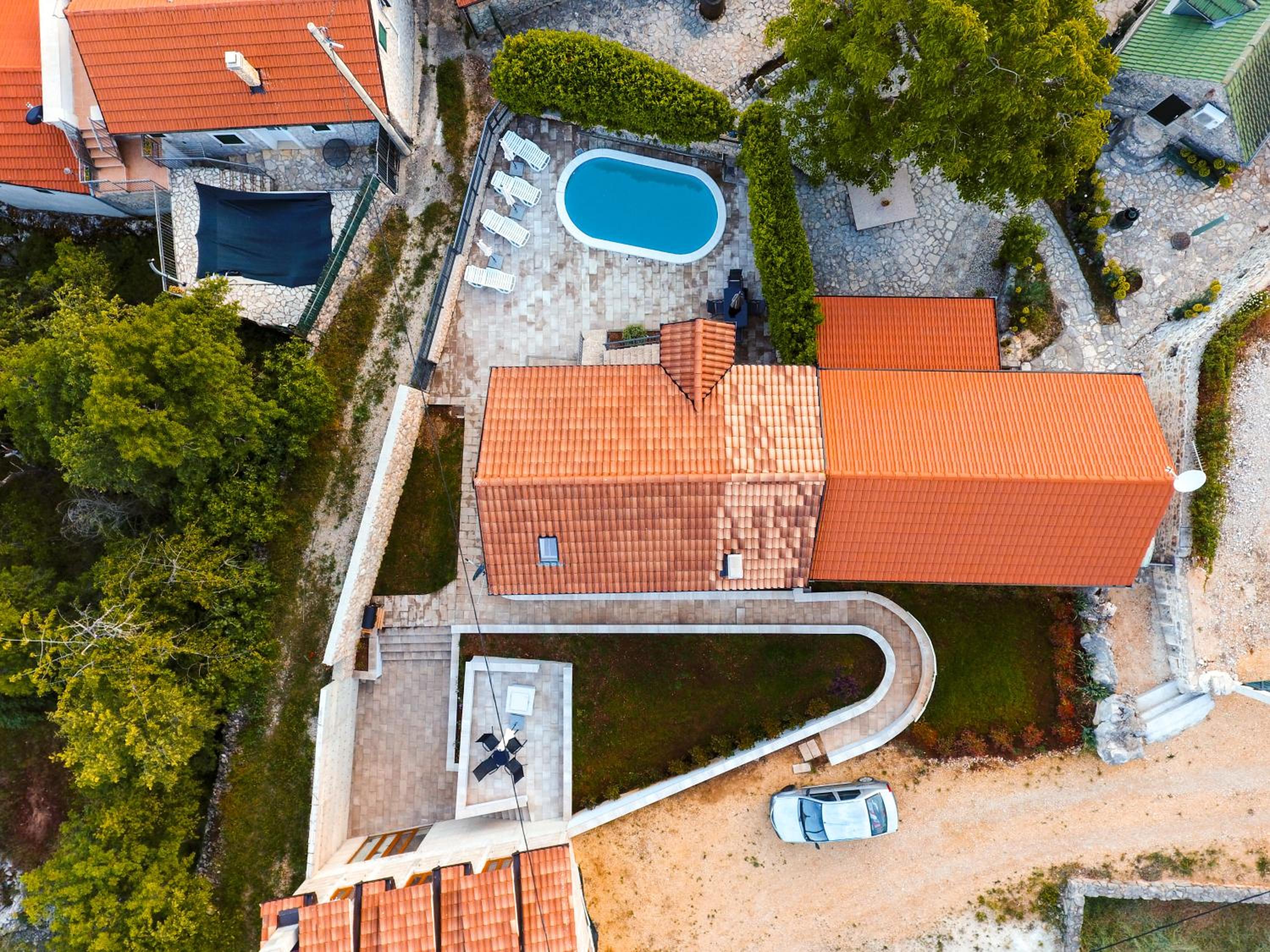 Romantic Stone House with a pool