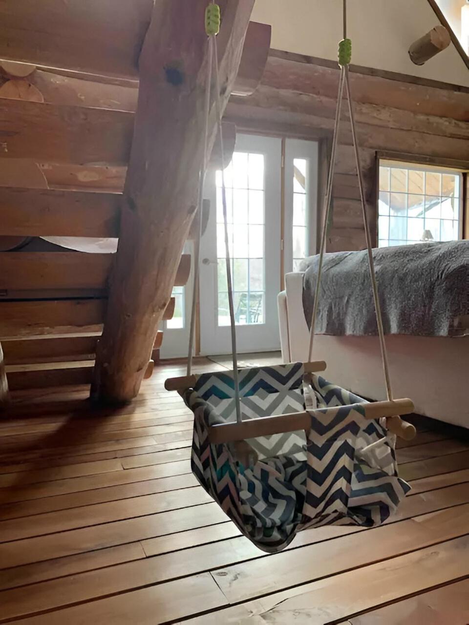 Chalet en bois rond des Perséides