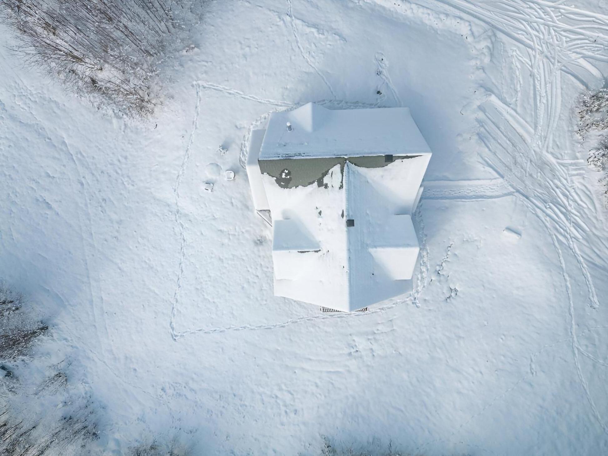 Chalet en bois rond des Perséides