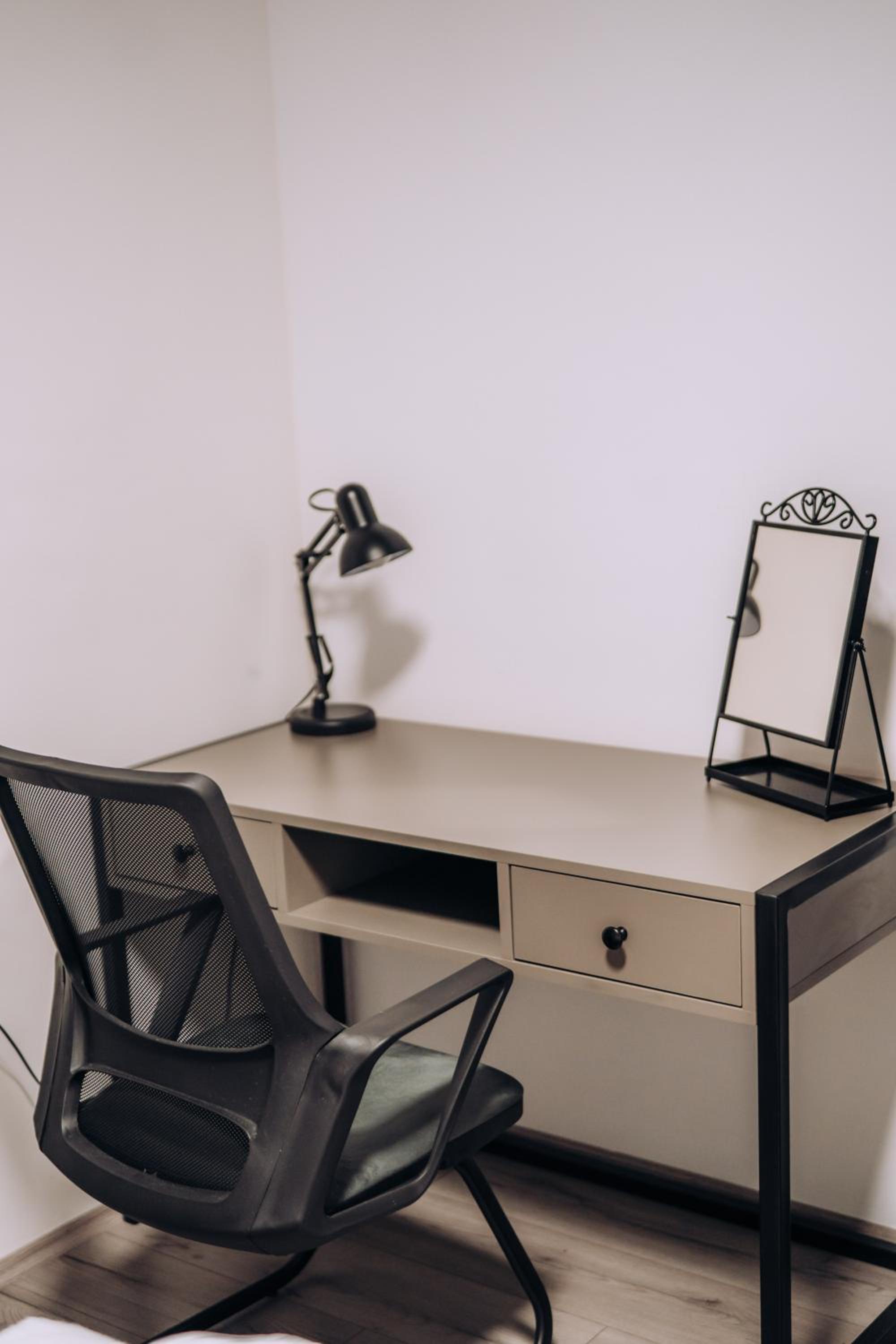 Grey Corner Apartment