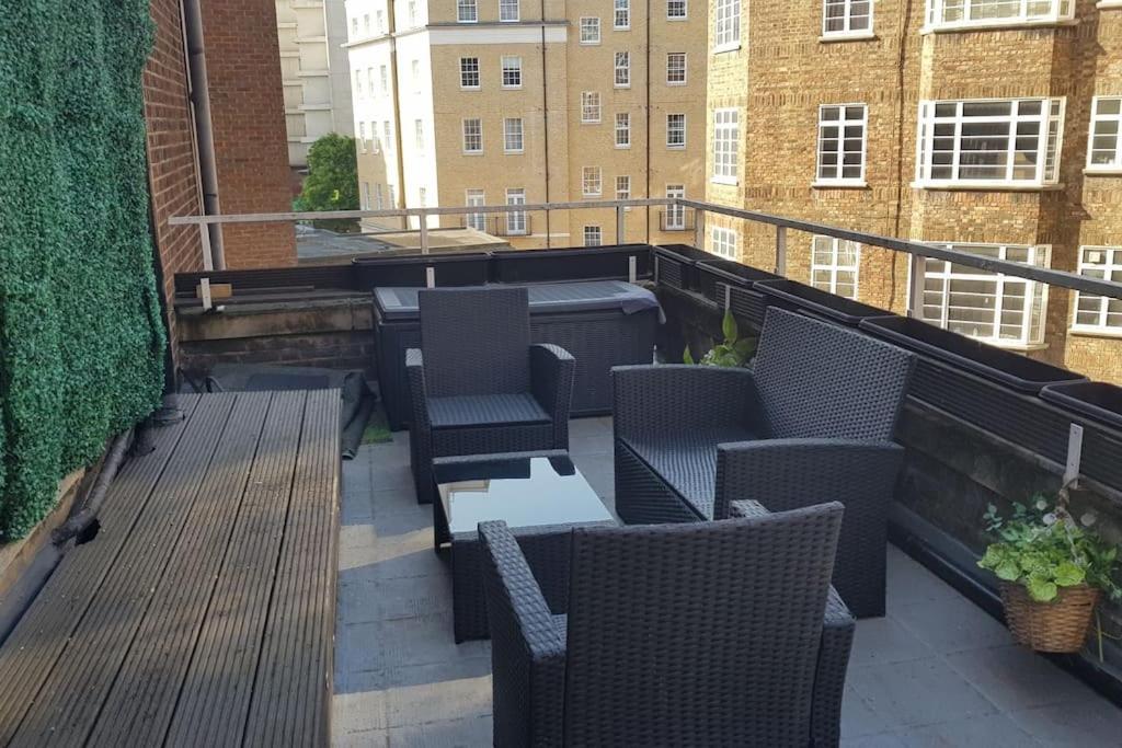 Studio apt with HUGE balcony near Oxford st - Marble arch - HydePark