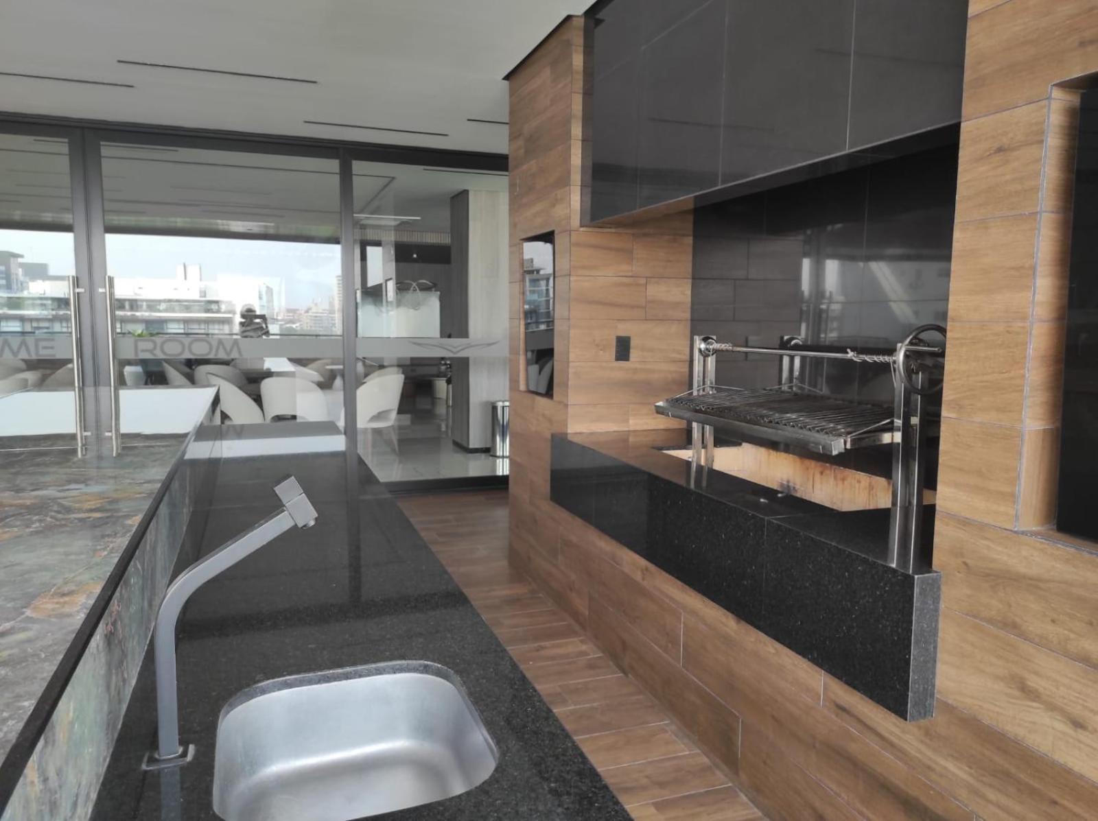 Dpto con balcón, piscina, gym, cowork en Equipe