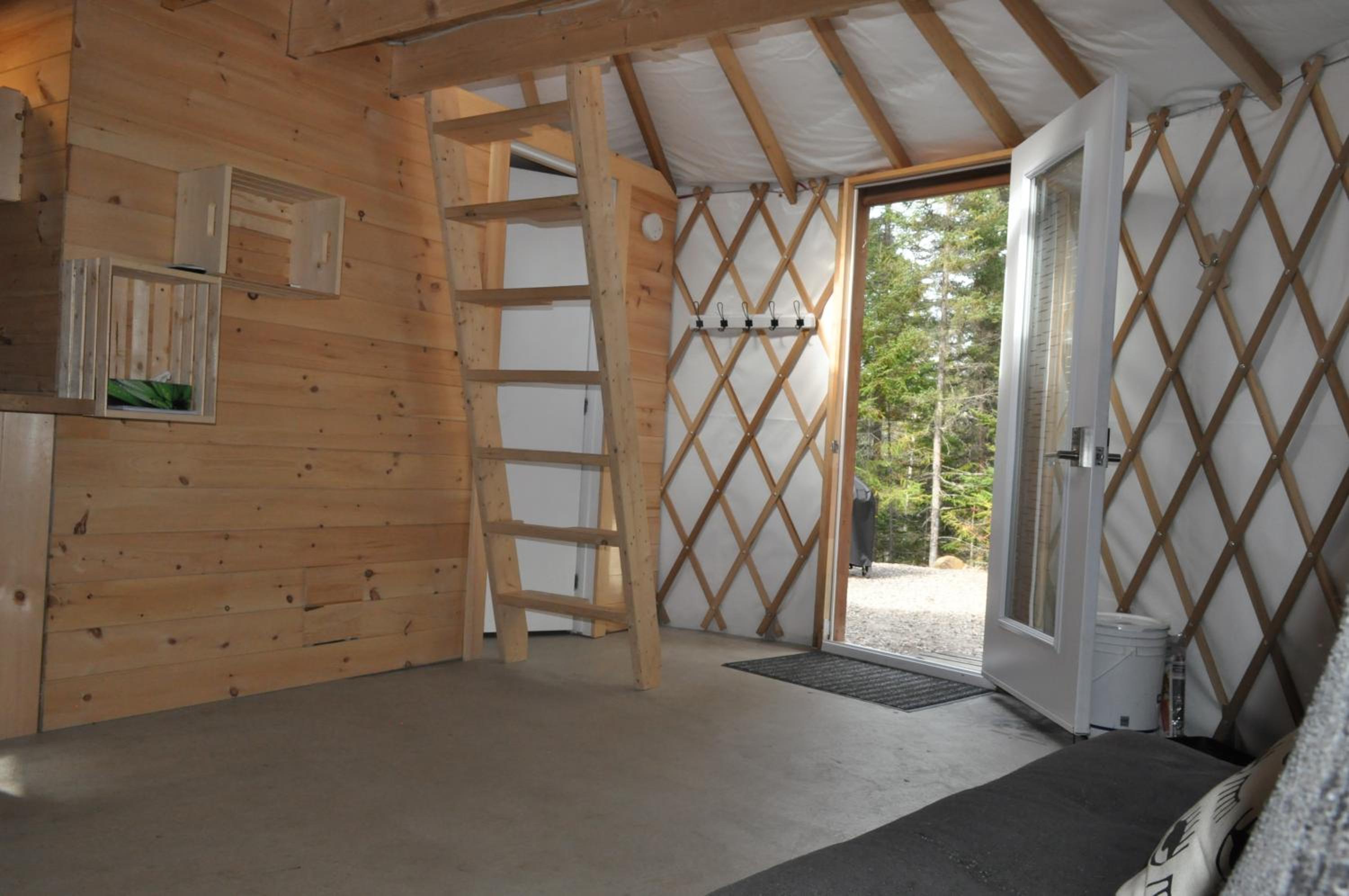 Yourte expérience Charlevoix