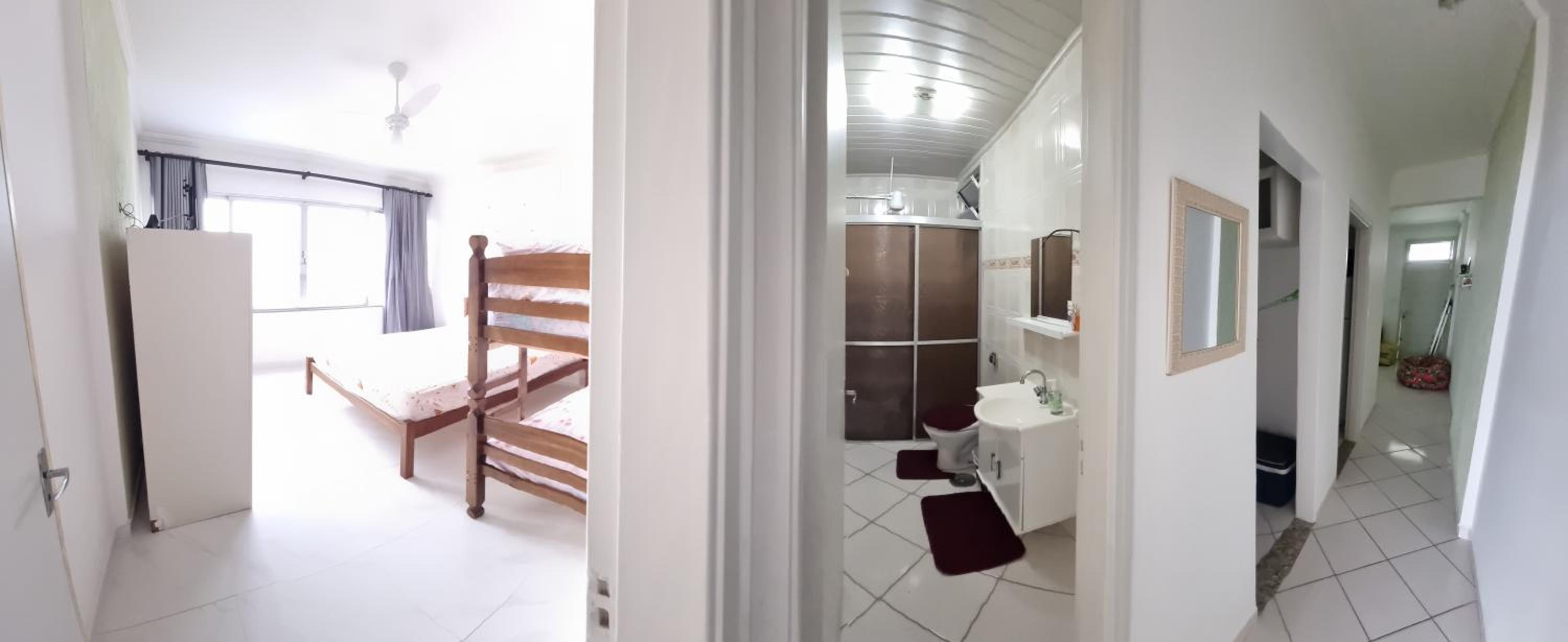 Apartamento Peruibe pé na areia!!!