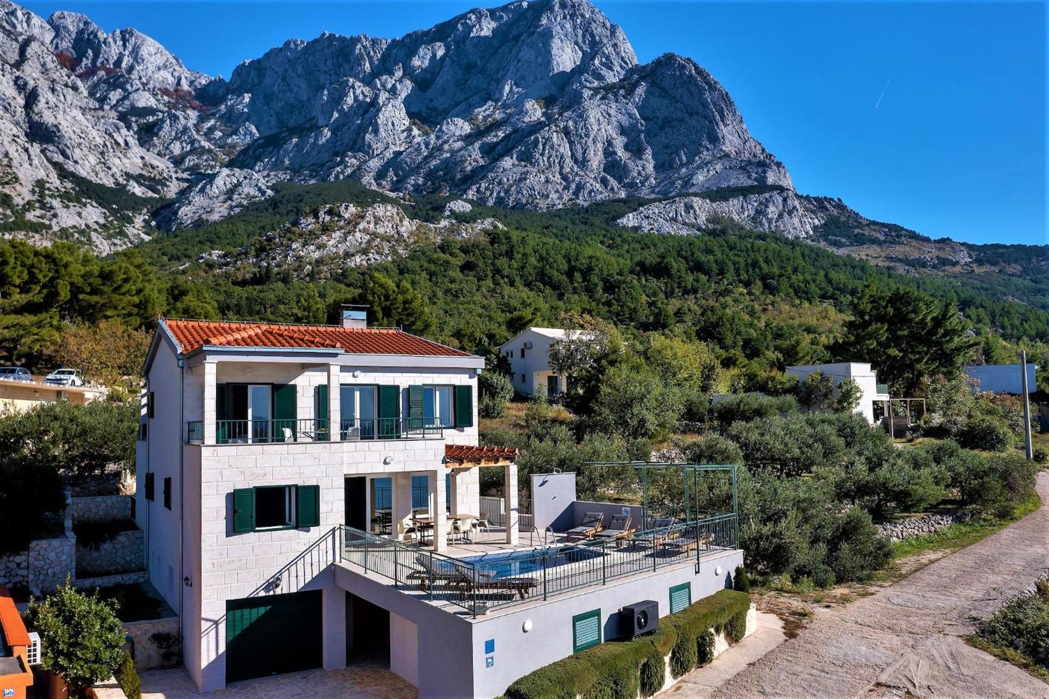 Villa Magico with pool and fantastic seaview view 5