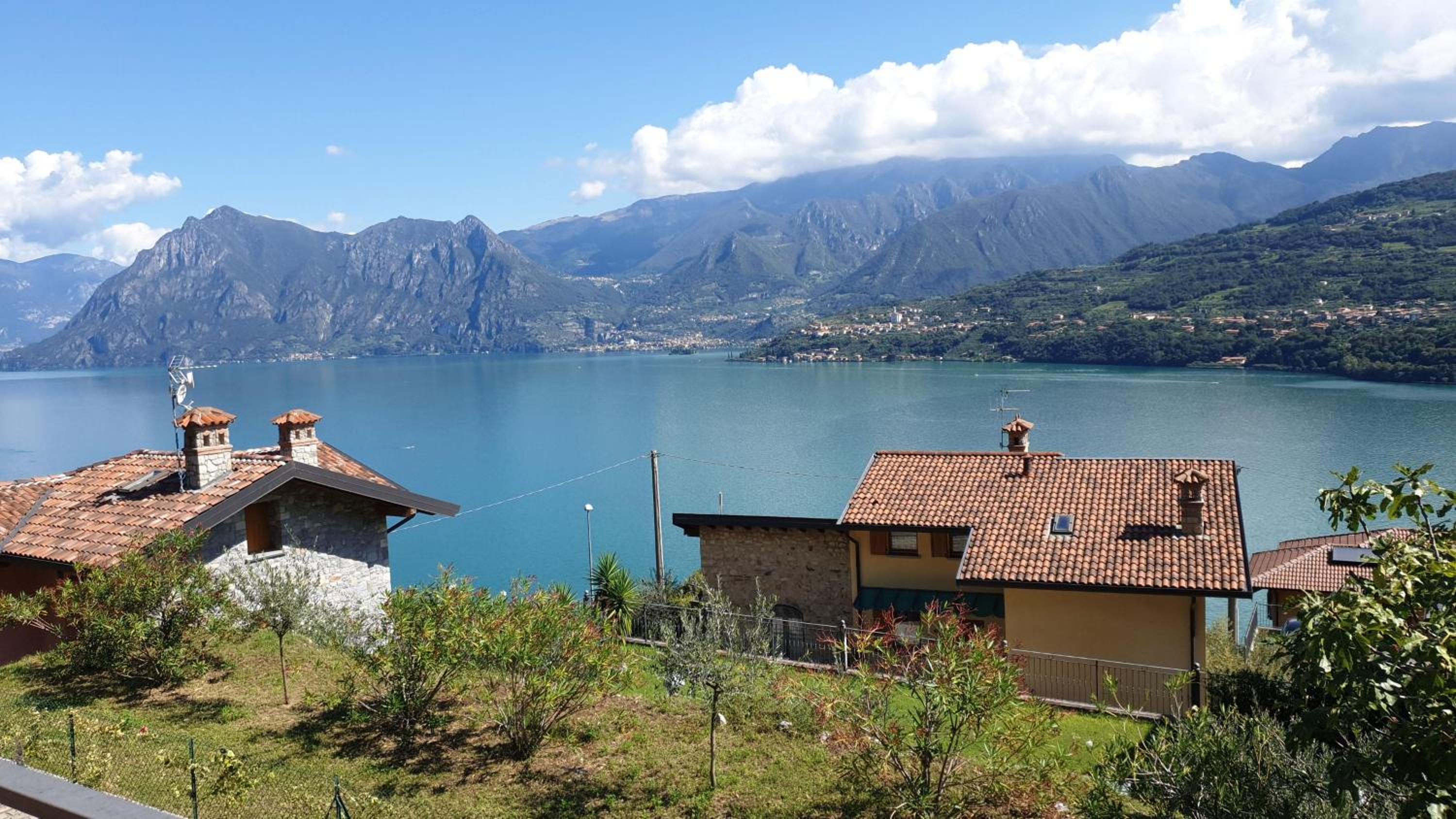 Die Sonnenterrasse vom Iseosee