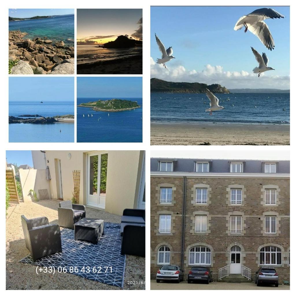 TY SAM Bretagne - Bel appartement maison RDC Terrasse T3-T4 proche plages et commerces