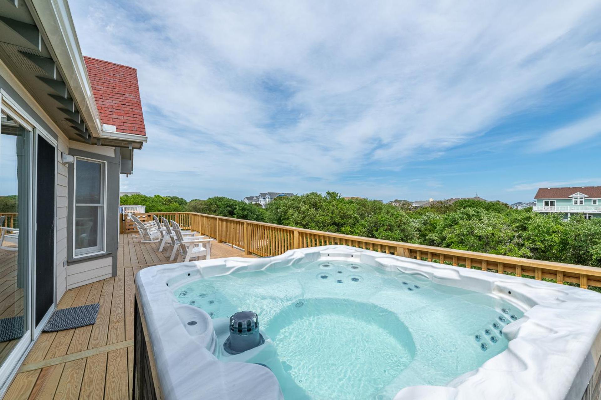 Rookery - Corolla, Whalehead, 395 Yds to Beach, Ocean View, Pool, Hot Tub, Pets OK, Flex Stays