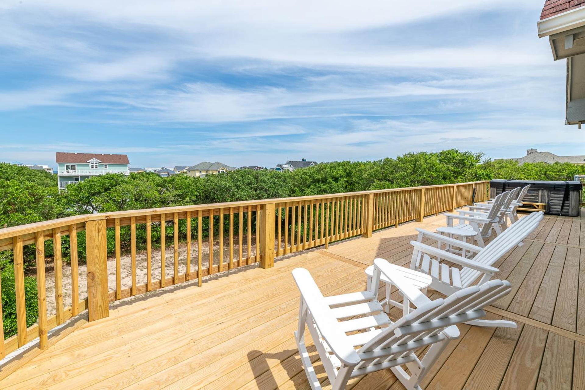Rookery - Corolla, Whalehead, 395 Yds to Beach, Ocean View, Pool, Hot Tub, Pets OK, Flex Stays