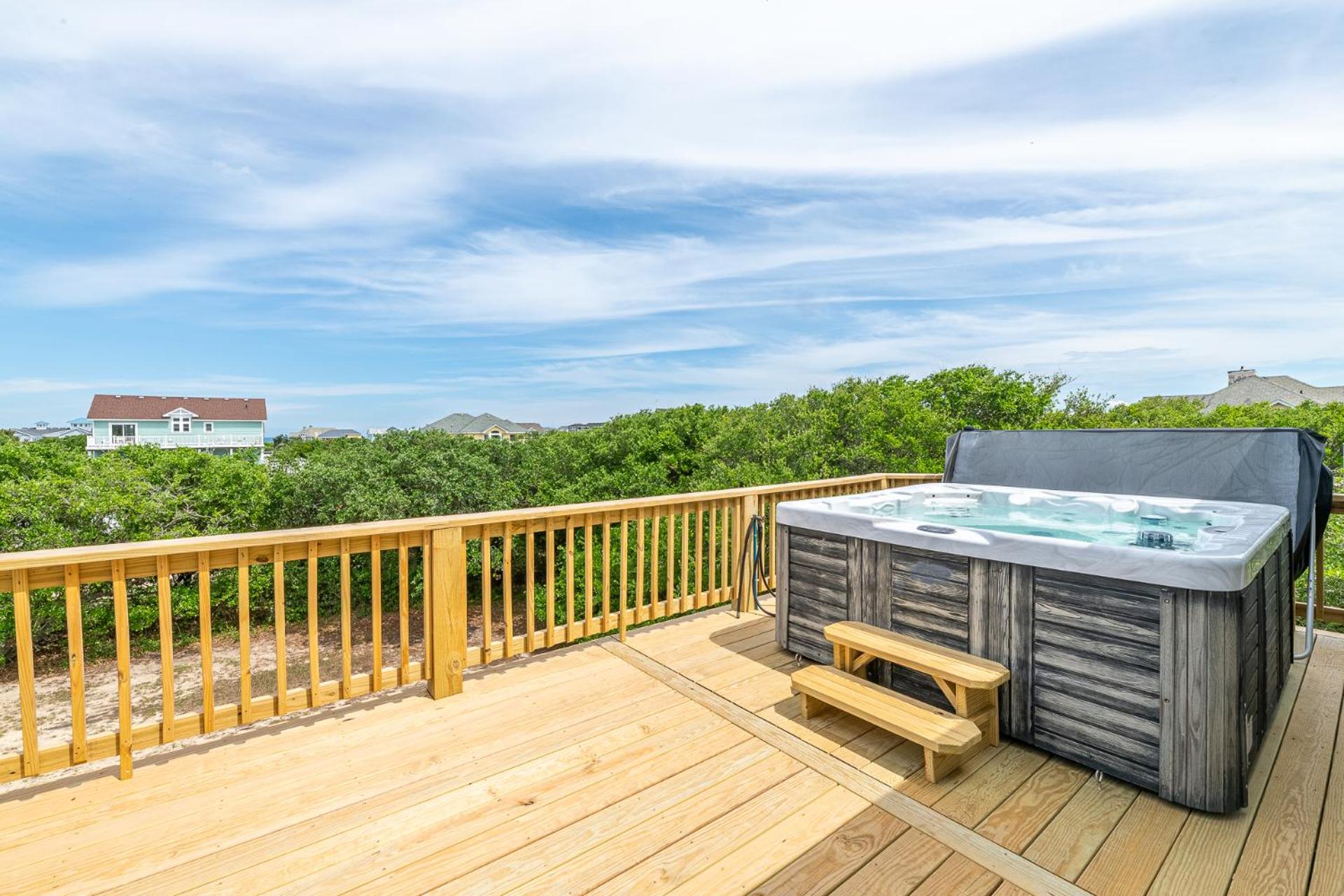 Rookery - Corolla, Whalehead, 395 Yds to Beach, Ocean View, Pool, Hot Tub, Pets OK, Flex Stays
