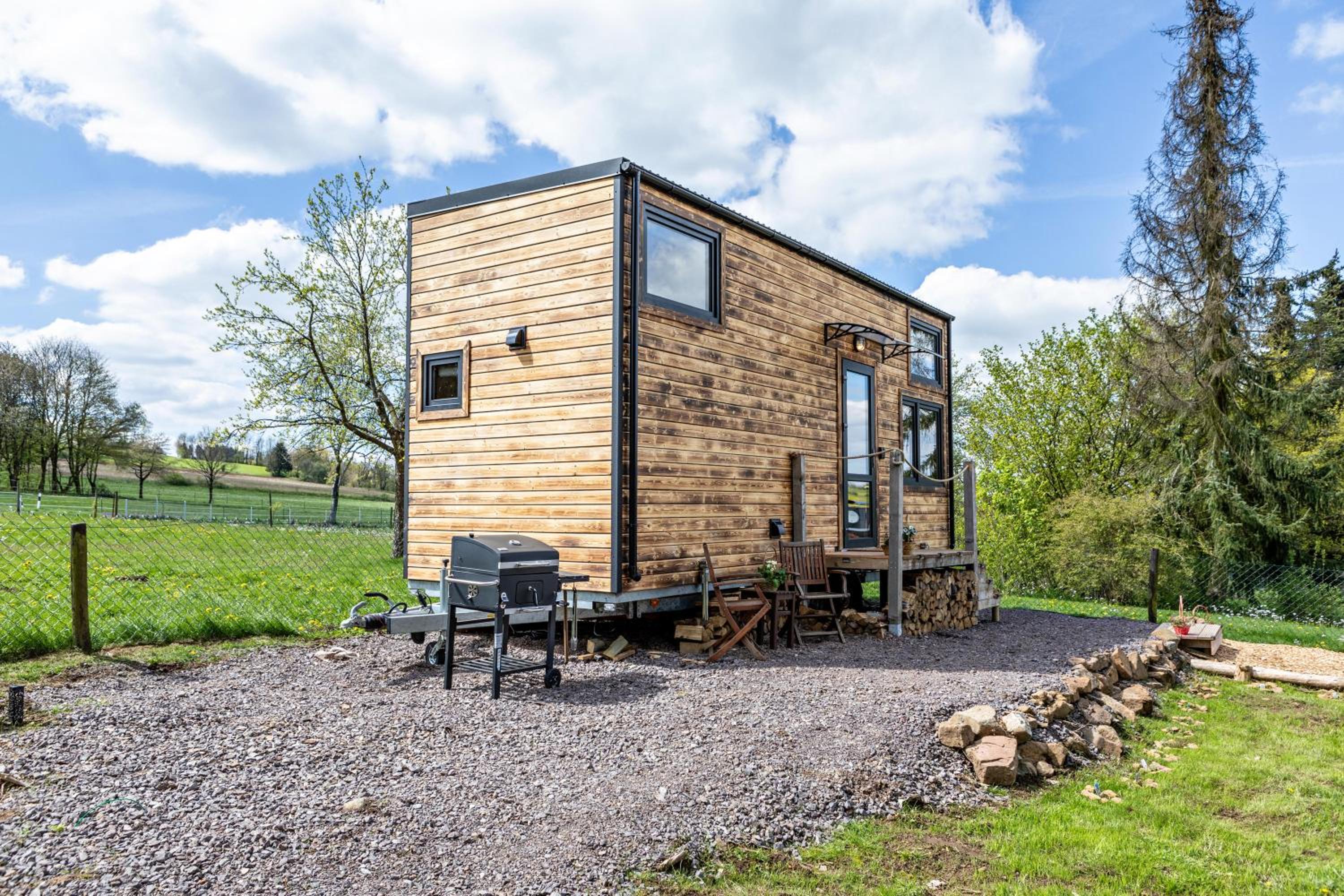 Almhütte mit Tiny House