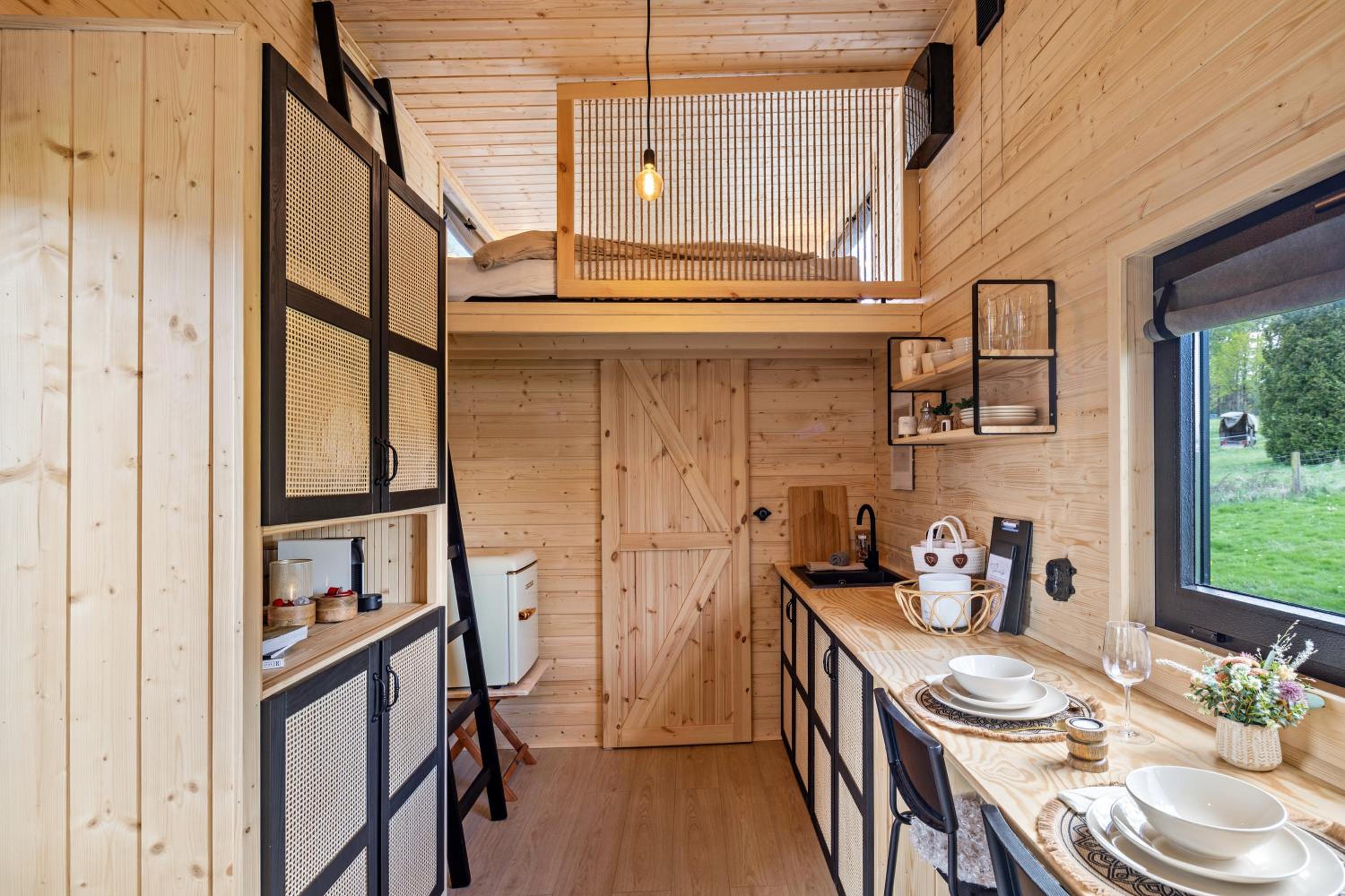 Almhütte mit Tiny House