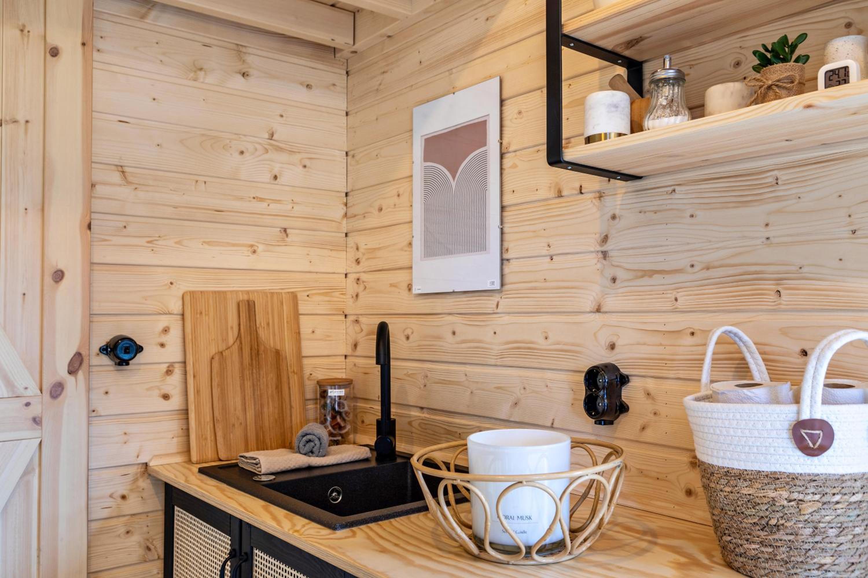 Almhütte mit Tiny House
