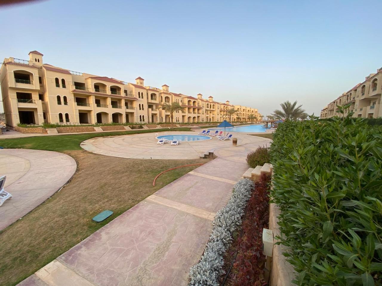 Laserina Palm Beach for families only with ground floor with big garden there is entrance extra fees 150LE per adults per day view 2