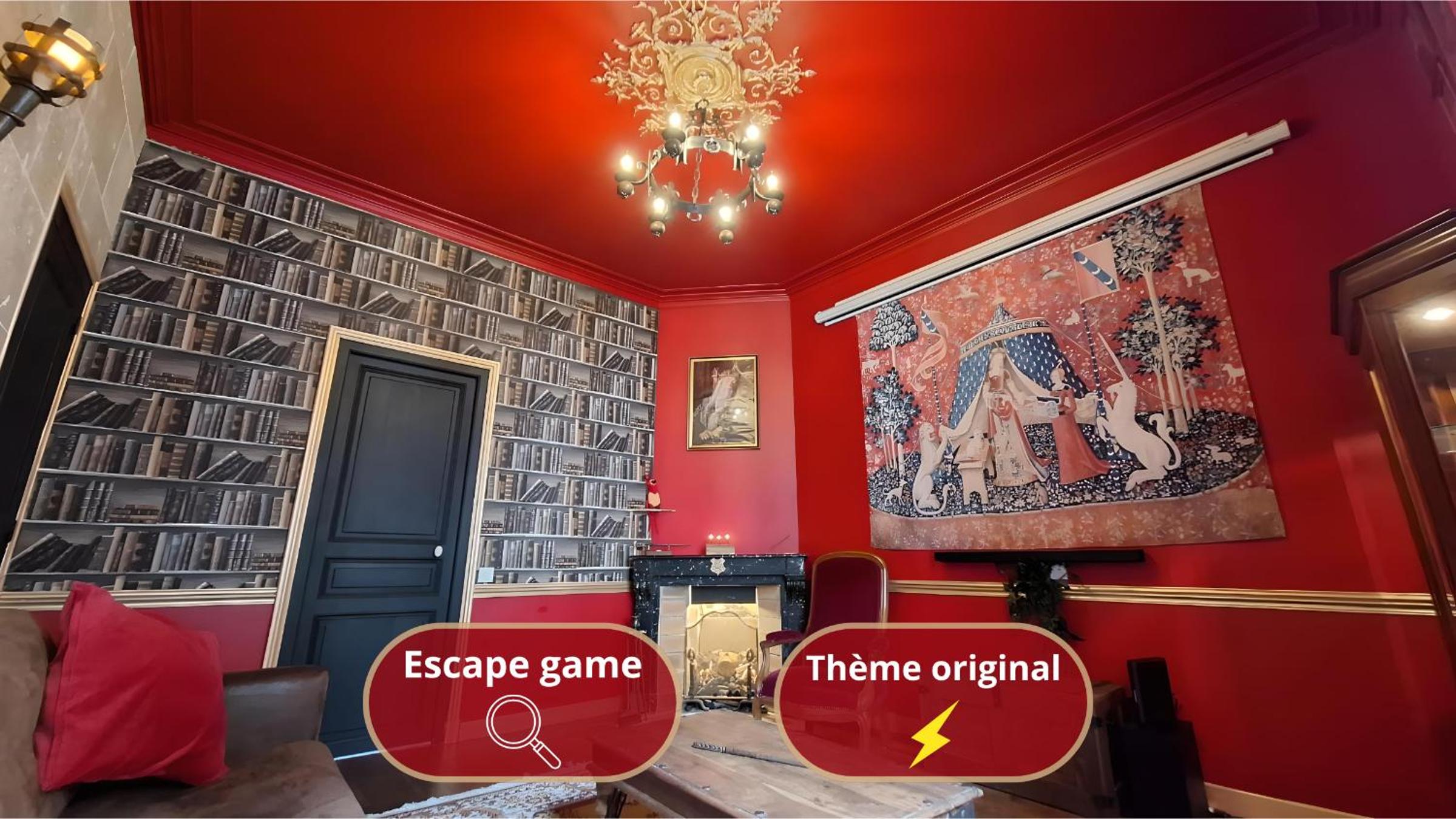 Repaire du sorcier, escape game, nuit atypique