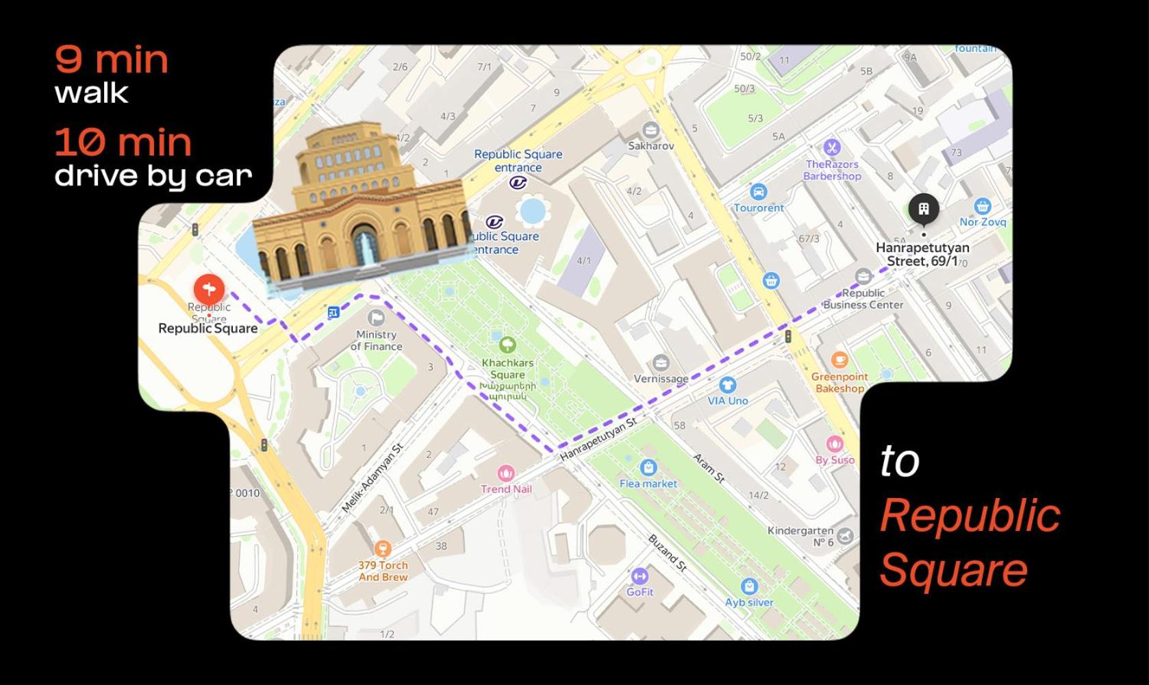 Apartment KeyGo #0060 is the key to the center of Yerevan