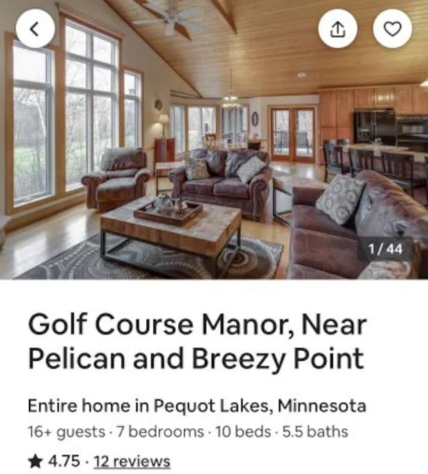 Golf Retreat Near Pelican Lake view 3