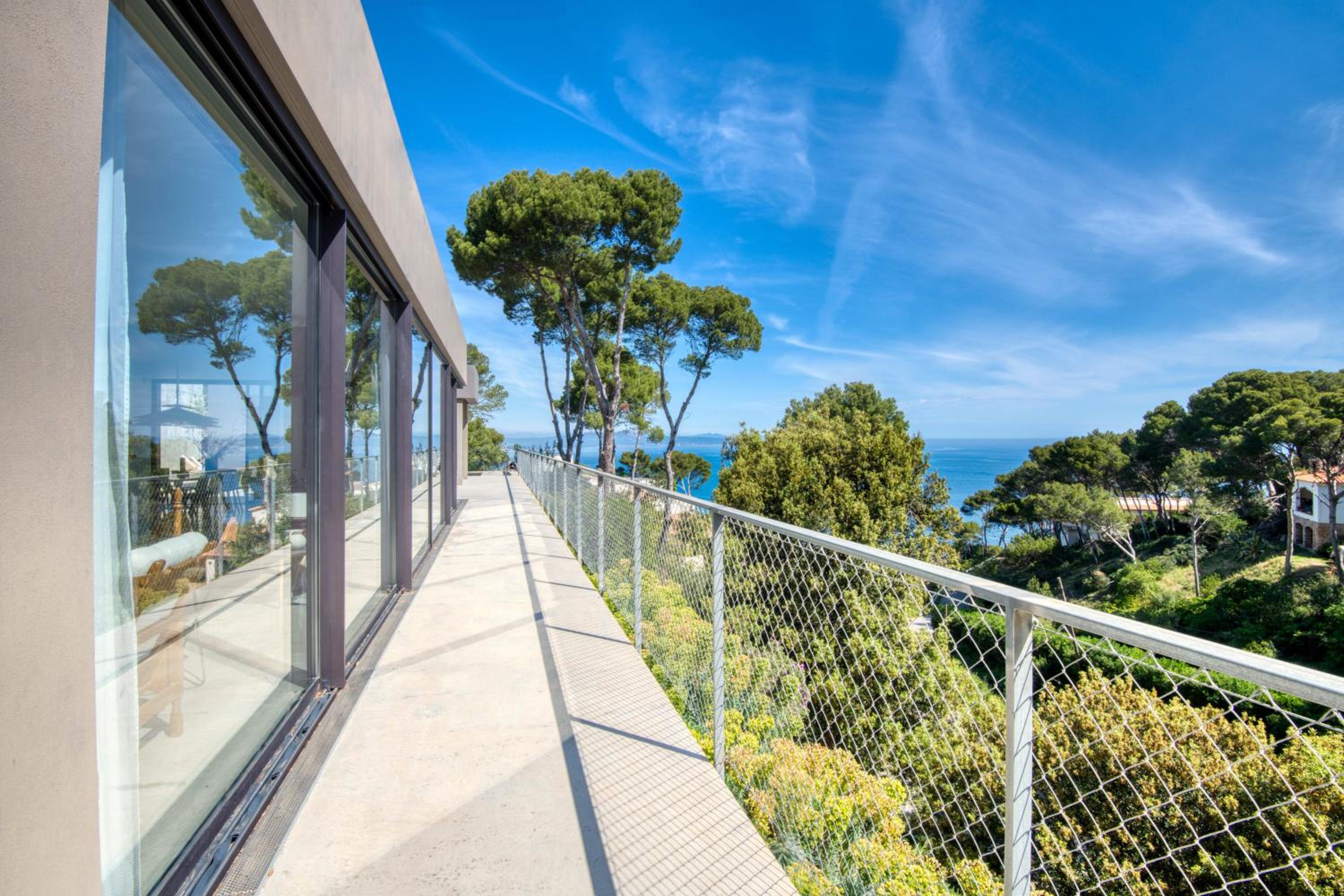 Lujo contemporaneo con vista al mar cerca Sa Riera view 4