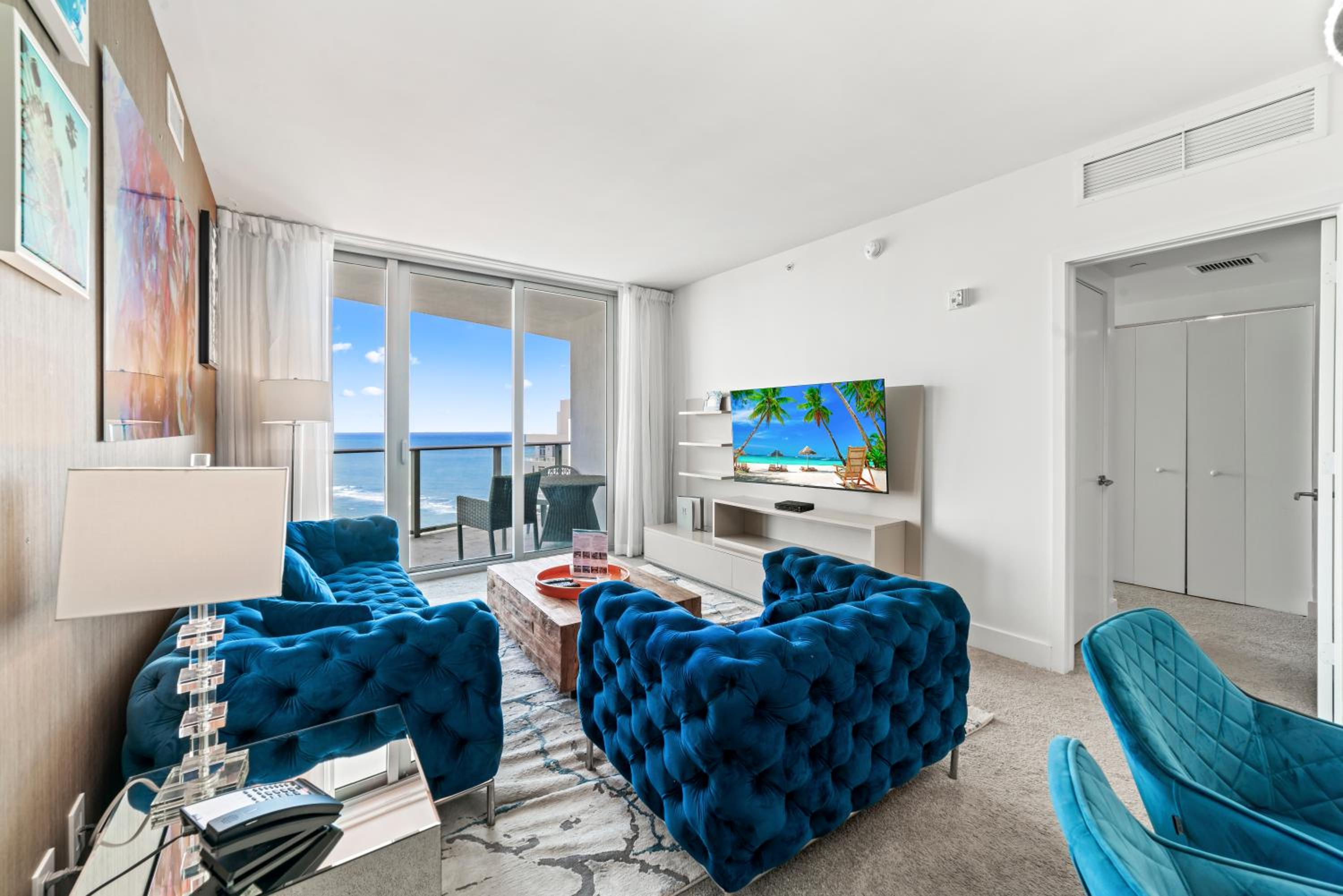 25 min to FIFA! Luxury Oceanview Condo at Lyfe Resort - STEPS TO THE OCEAN, HOT TUB AND ROOFTOP POOL view 2