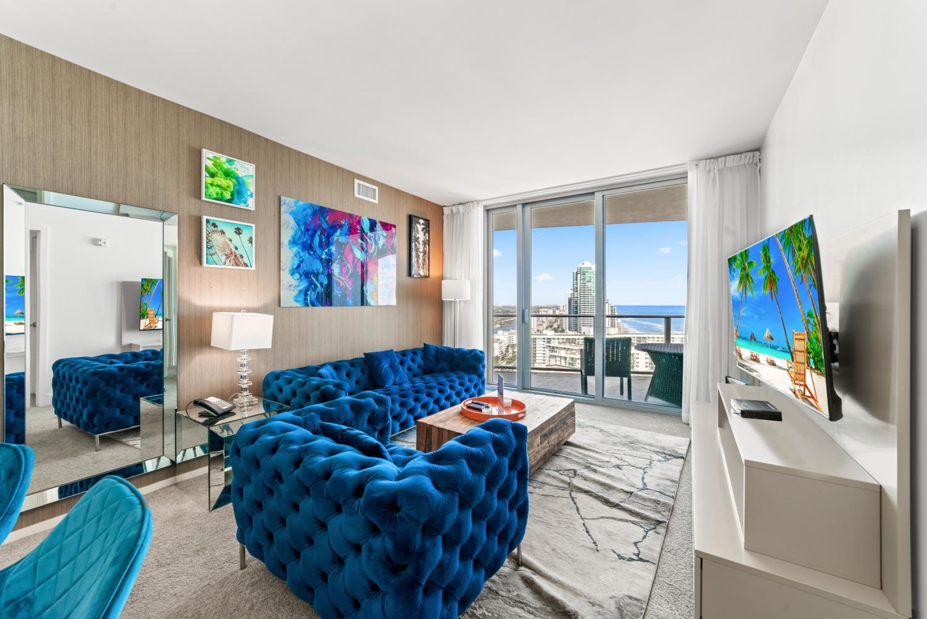 25 min to FIFA! Luxury Oceanview Condo at Lyfe Resort - STEPS TO THE OCEAN, HOT TUB AND ROOFTOP POOL view 3