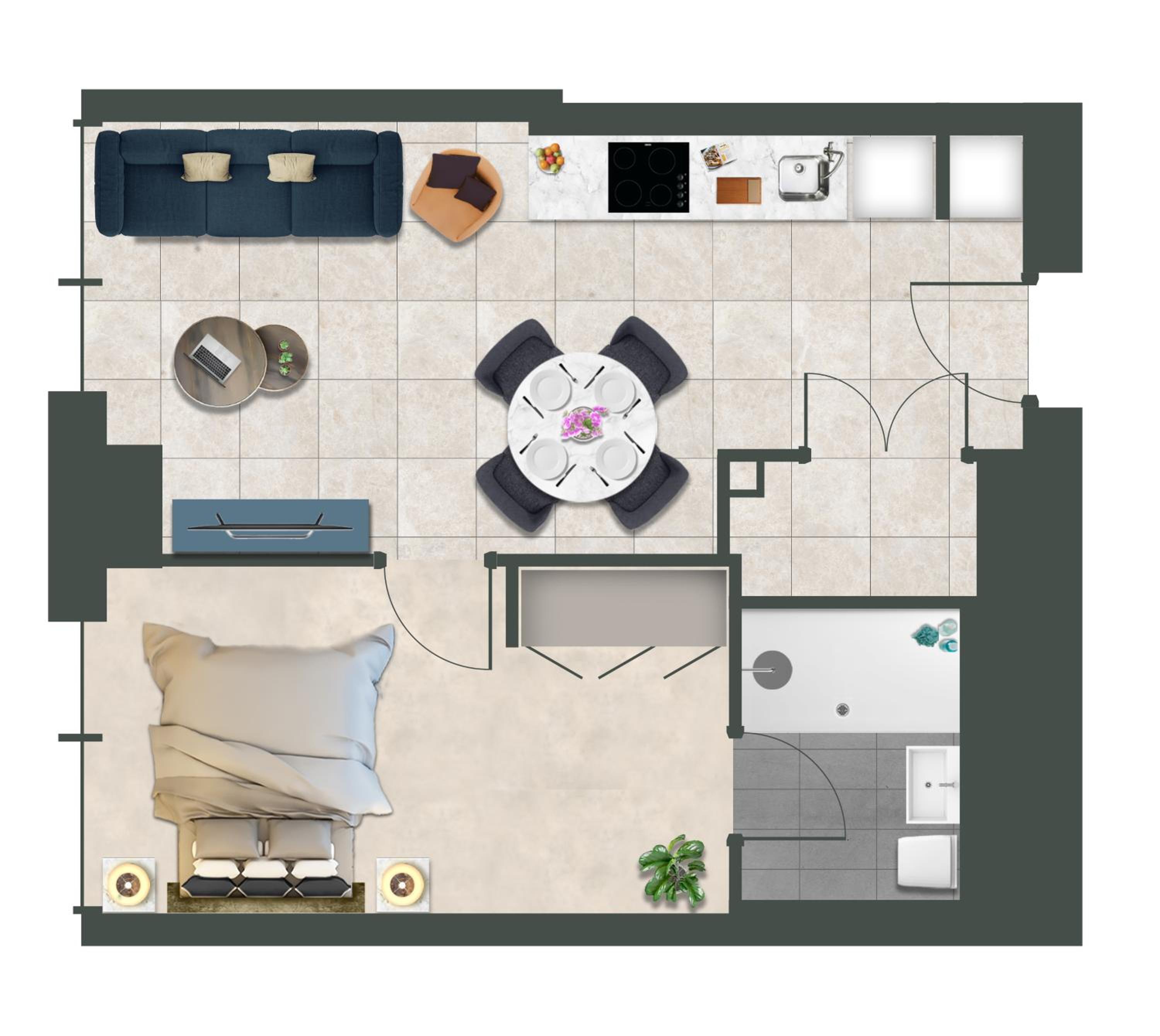 hotel room
