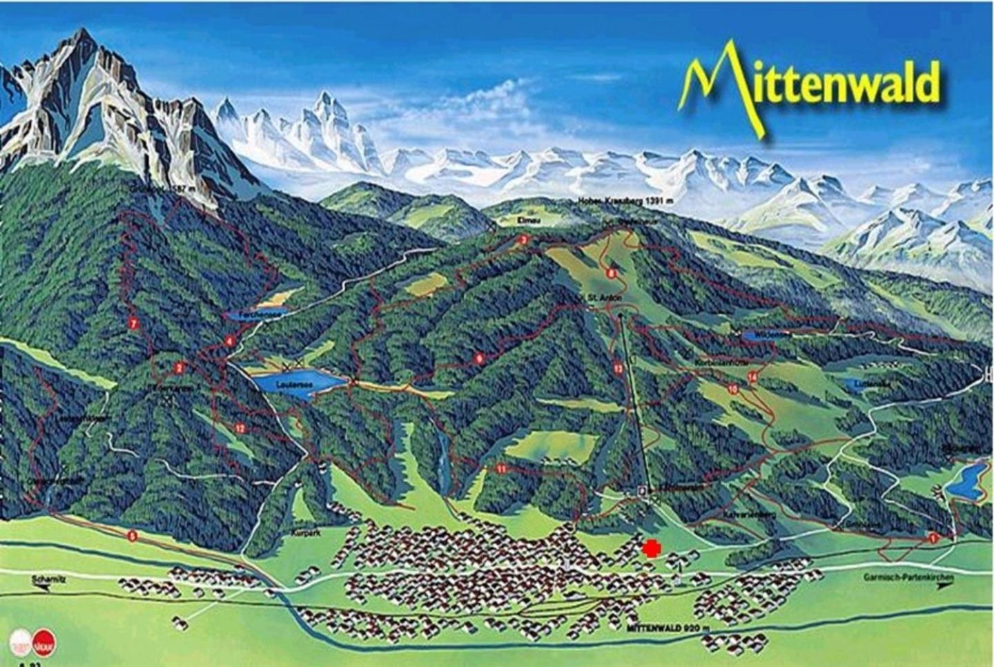 1a Alpen Panorama Hütte Mittenwald DE