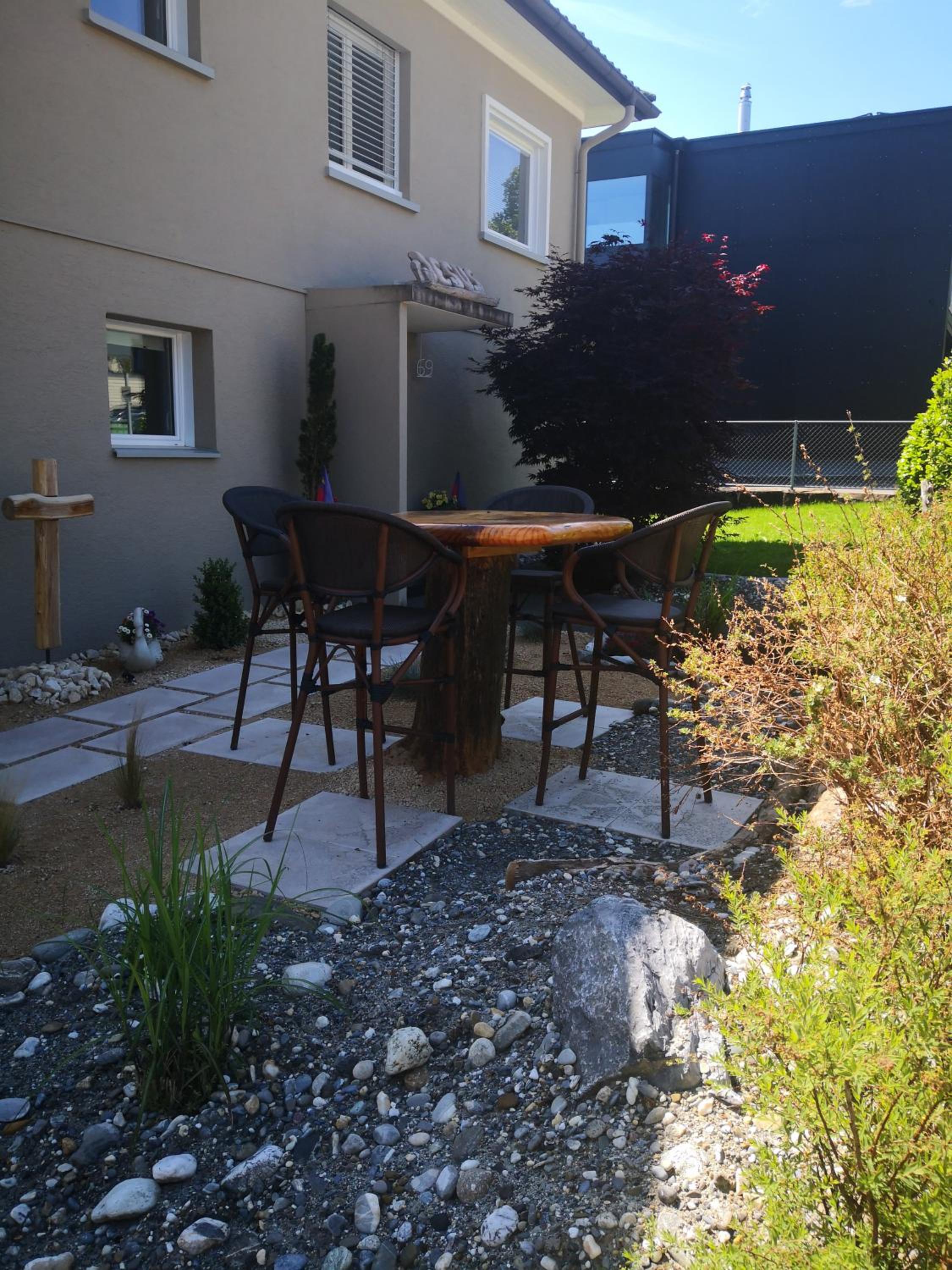 Garten-Wohnung