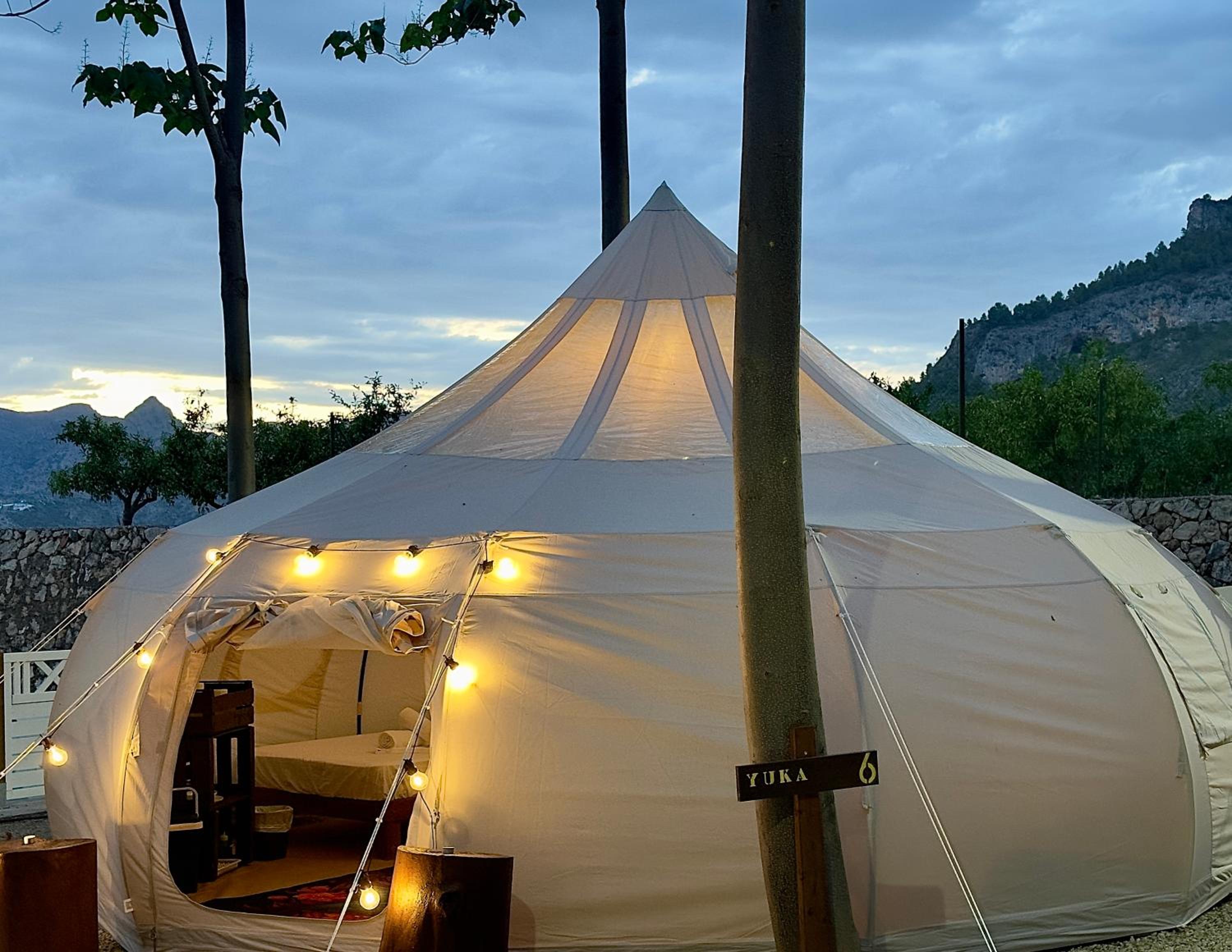 Camping la escalada