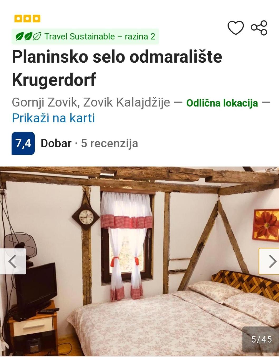 Etno selo odmaraliste Krugerdorf