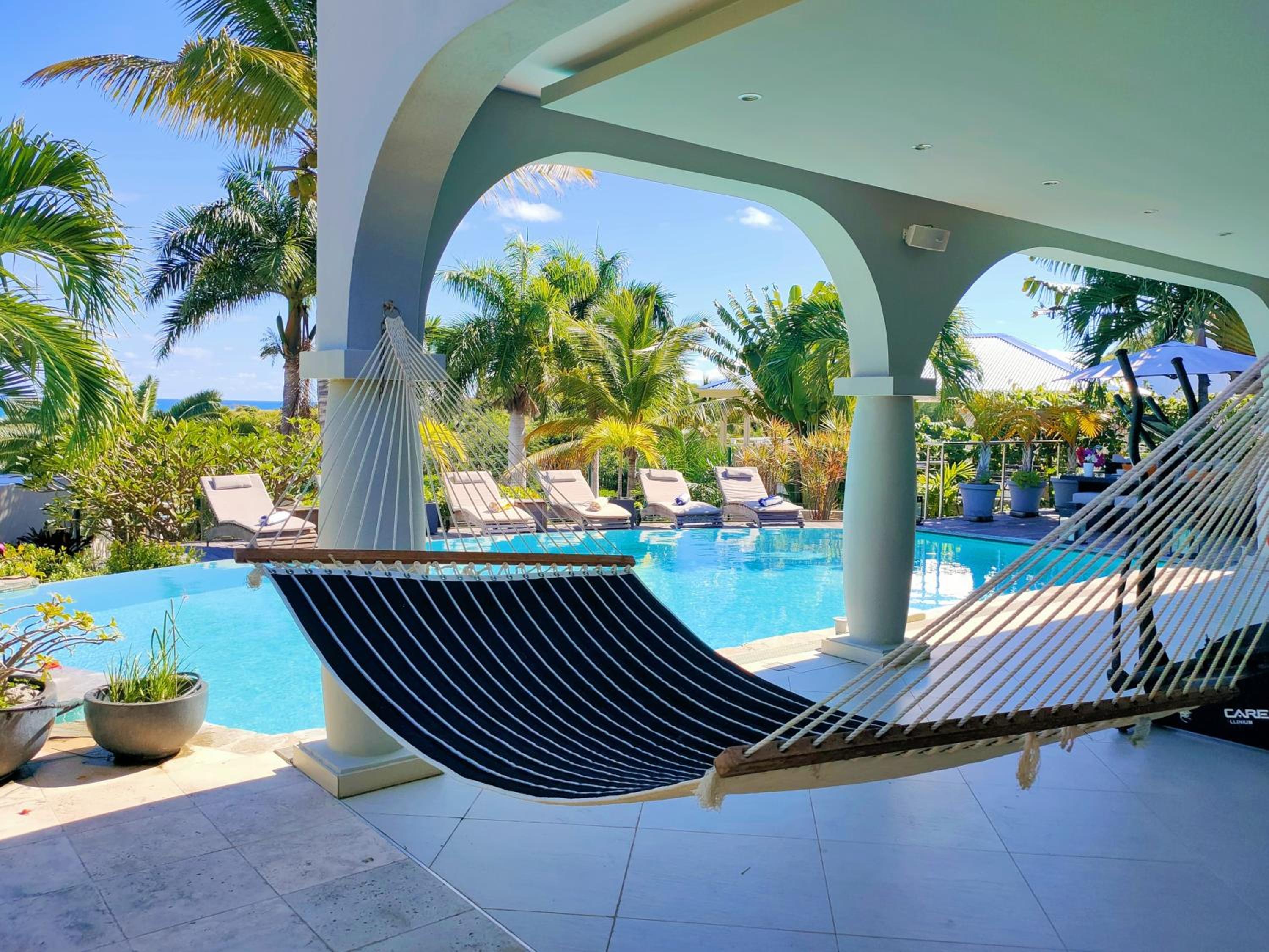 Villa Diamantine - Infinity pool and Jacuzzi view 3