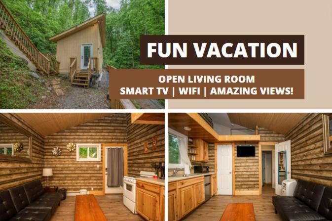 Secluded Nature Views, Hot Tub, WiFi, King Bed, Firepit