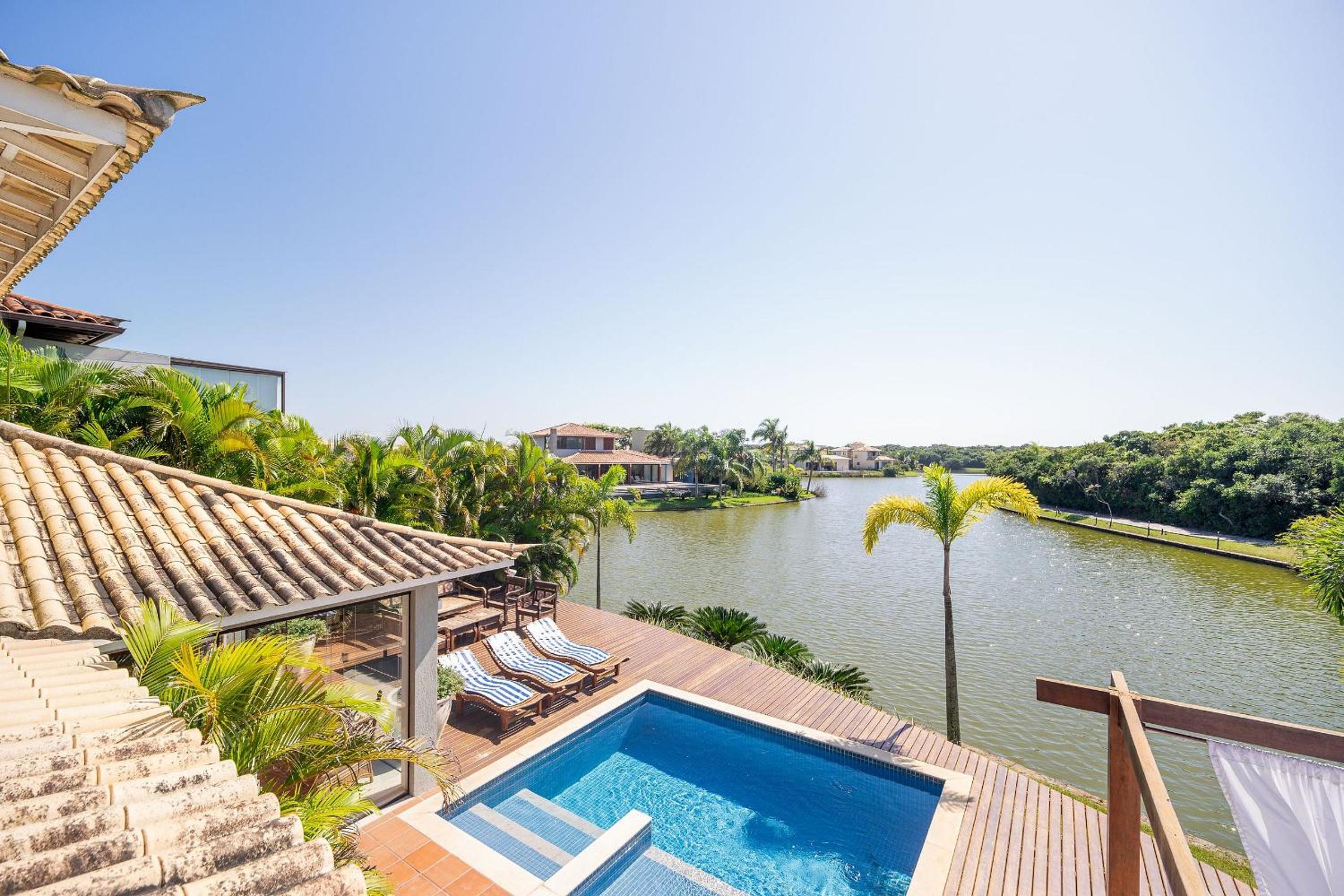 Bz58 Beautiful house with private pool and lake view