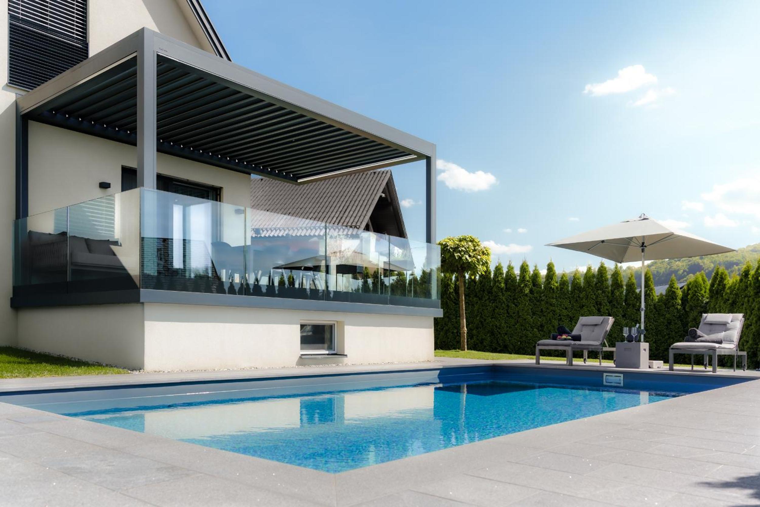 Platschberg Urban Hideaway - Stilvolles Ferienhaus mit Pool an der Weinstraße