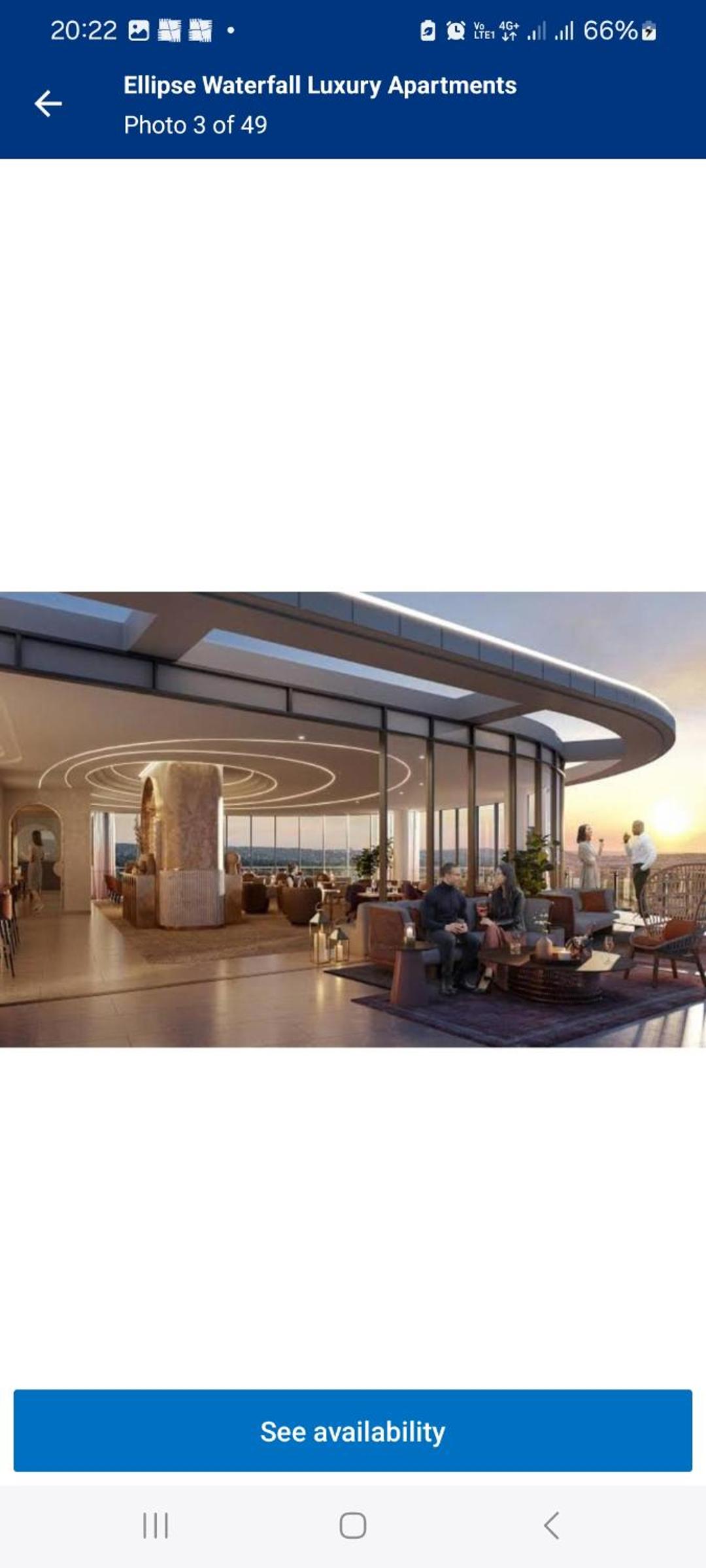 The Executive Apartment in Ellipse Waterfall City