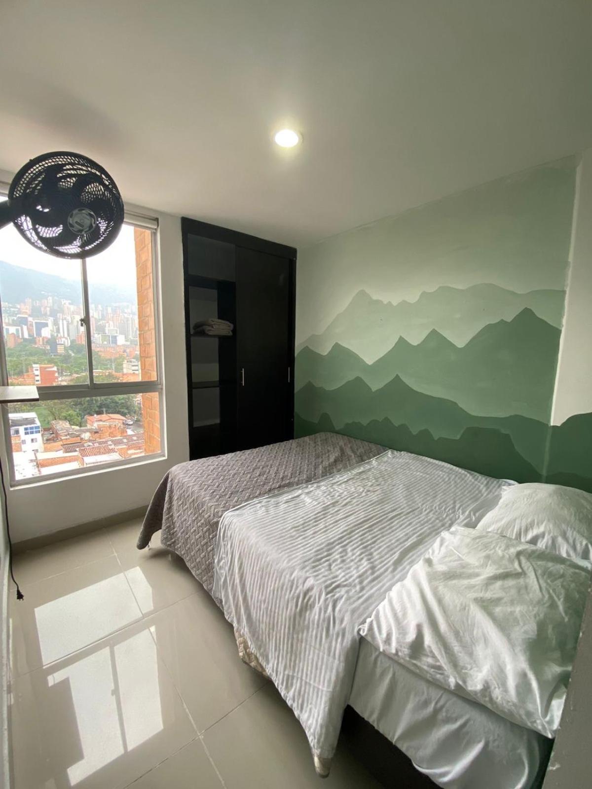 Apartamento 3 habitaciones, vista al Poblado